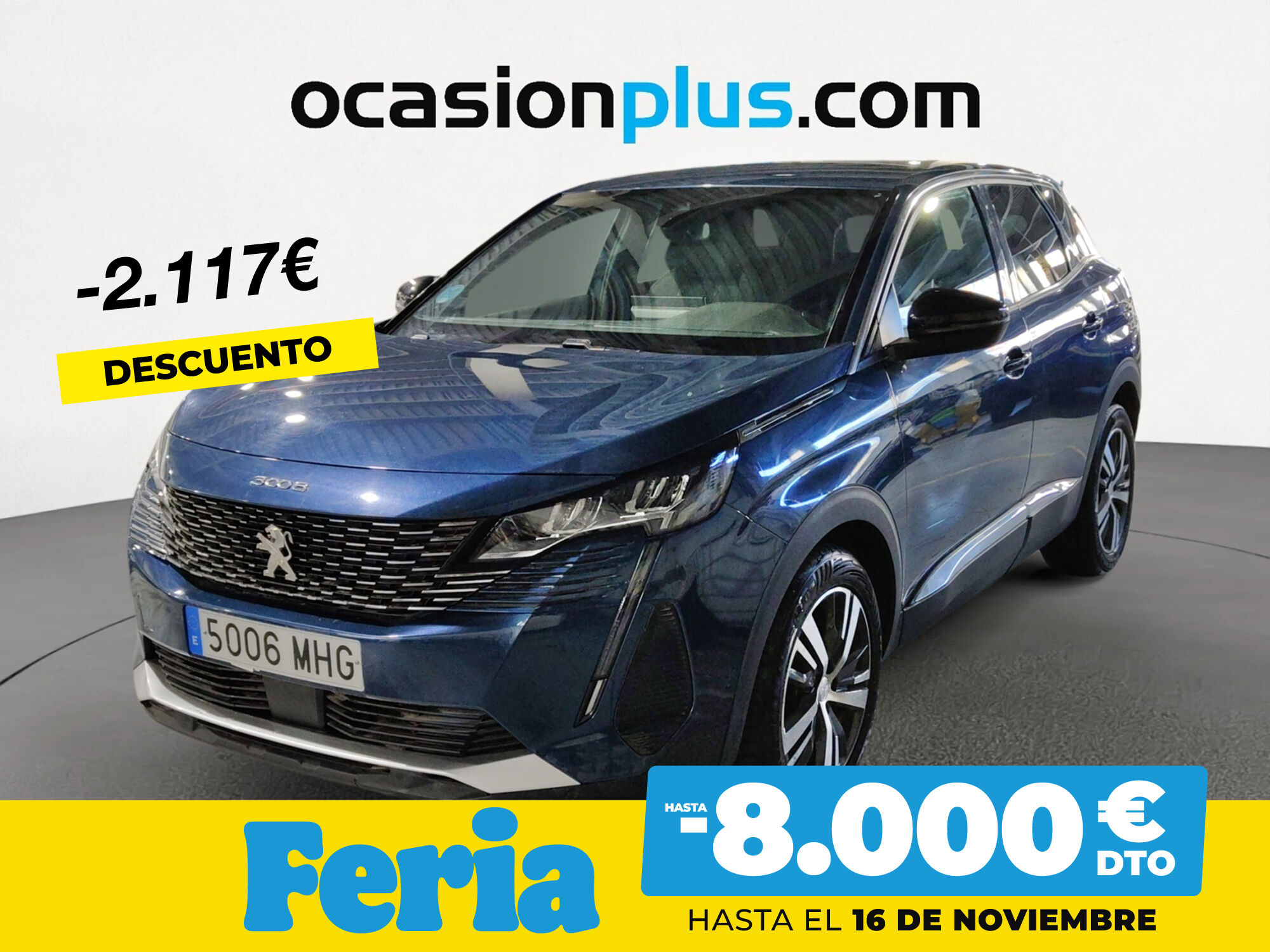 PEUGEOT 3008 (PureTech 130 S&S Allure Pack EAT8 96 kW (130 CV)) en Madrid