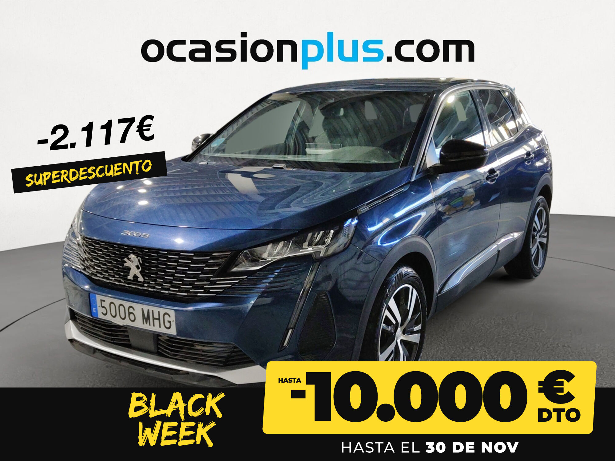 PEUGEOT 3008 (PureTech 130 S&S Allure Pack EAT8 96 kW (130 CV)) en Madrid