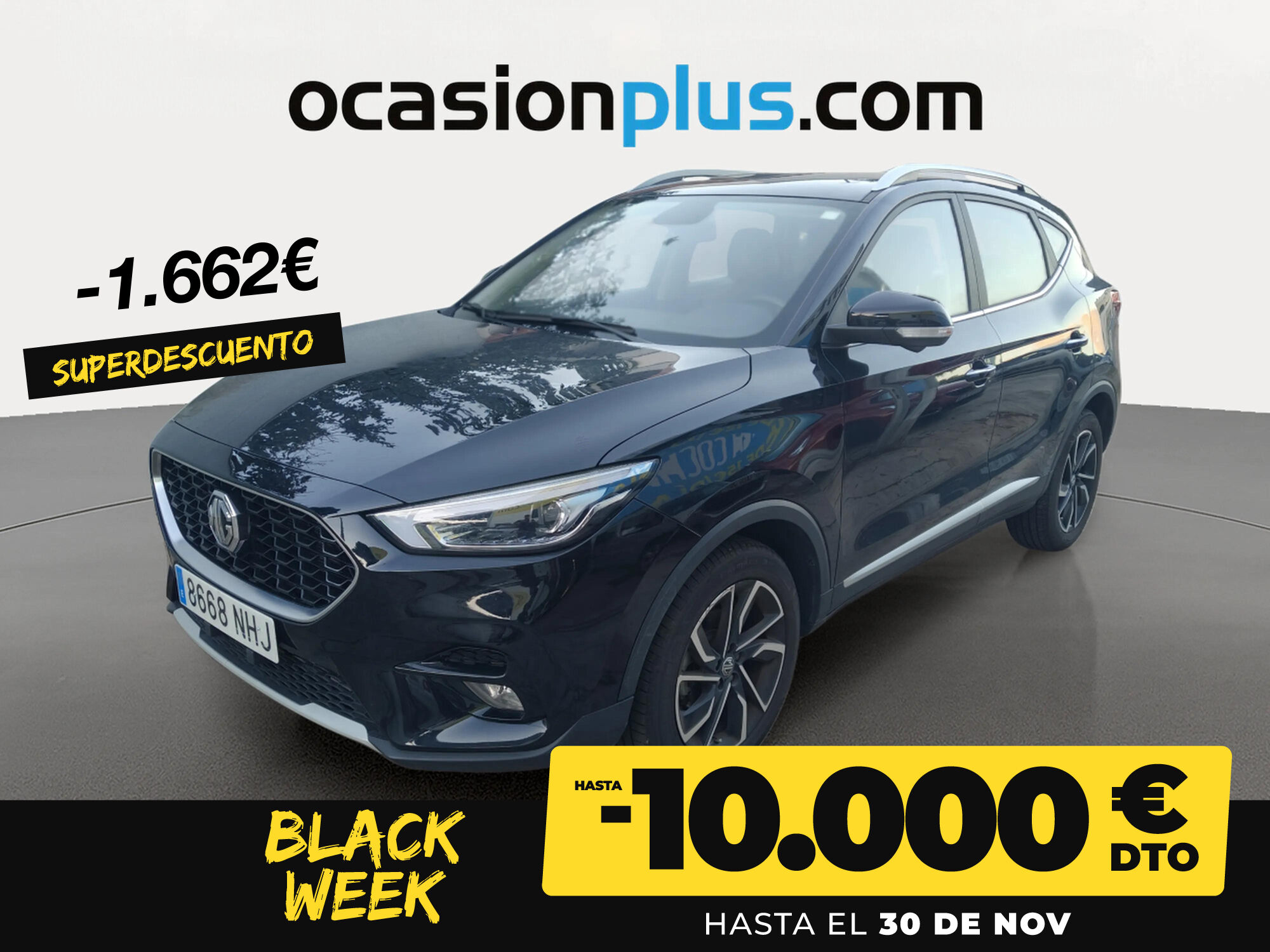 MG ZS (1.0T Luxury Auto 82 kW (111 CV)) en Madrid