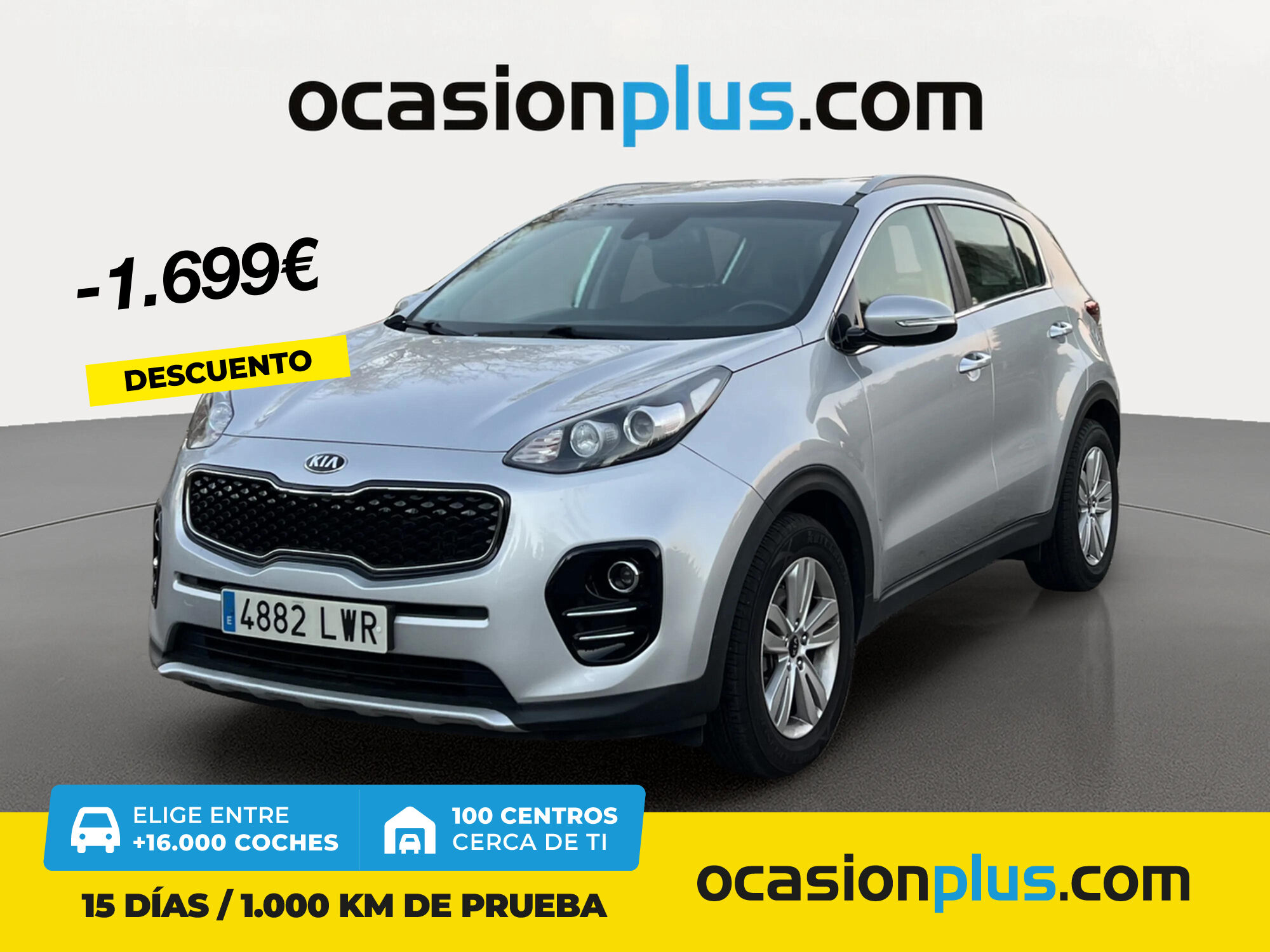 KIA Sportage (1.7 CRDi VGT Eco-Dynamics Drive 4x2 DCT 104 kW (141 CV)) en M