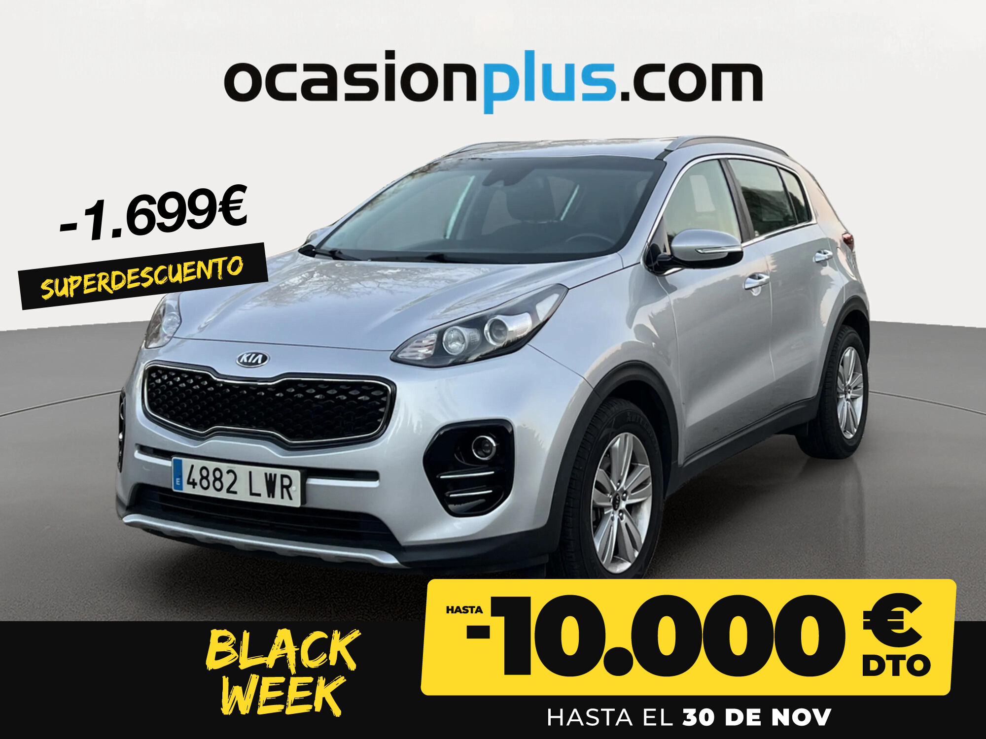 KIA Sportage (1.7 CRDi VGT Eco-Dynamics Drive 4x2 DCT 104 kW (141 CV)) en M