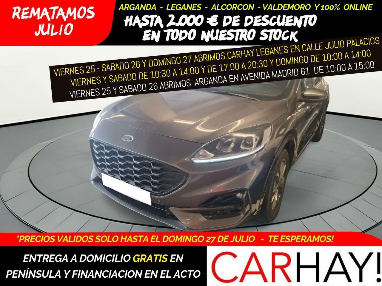 FORD Kuga (ST-LINE 2.5 DUR.PHEV 225) en Madrid
