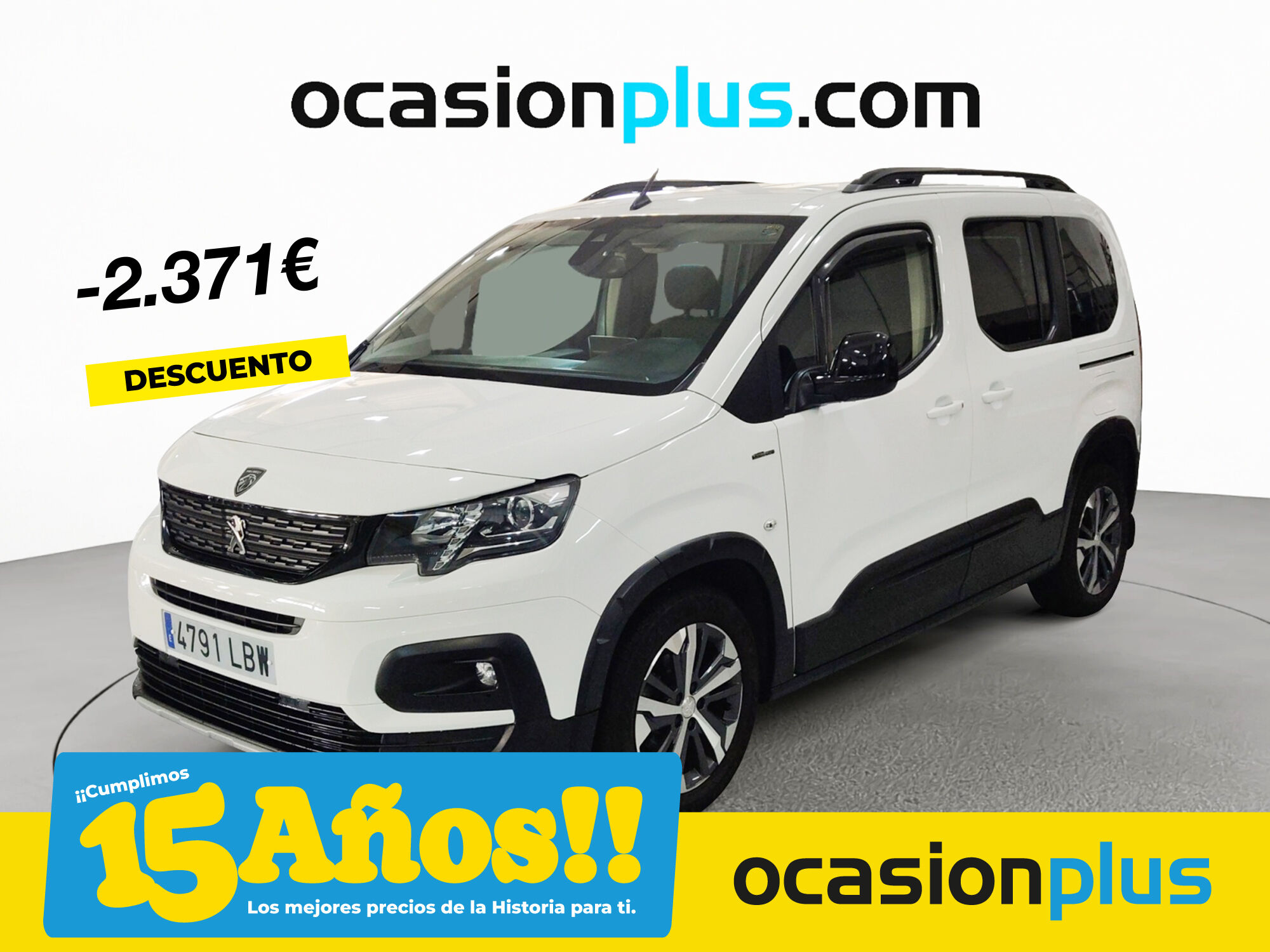 PEUGEOT Rifter (BlueHDi 100 GT Line Standard 73 kW (100 CV)) en Madrid