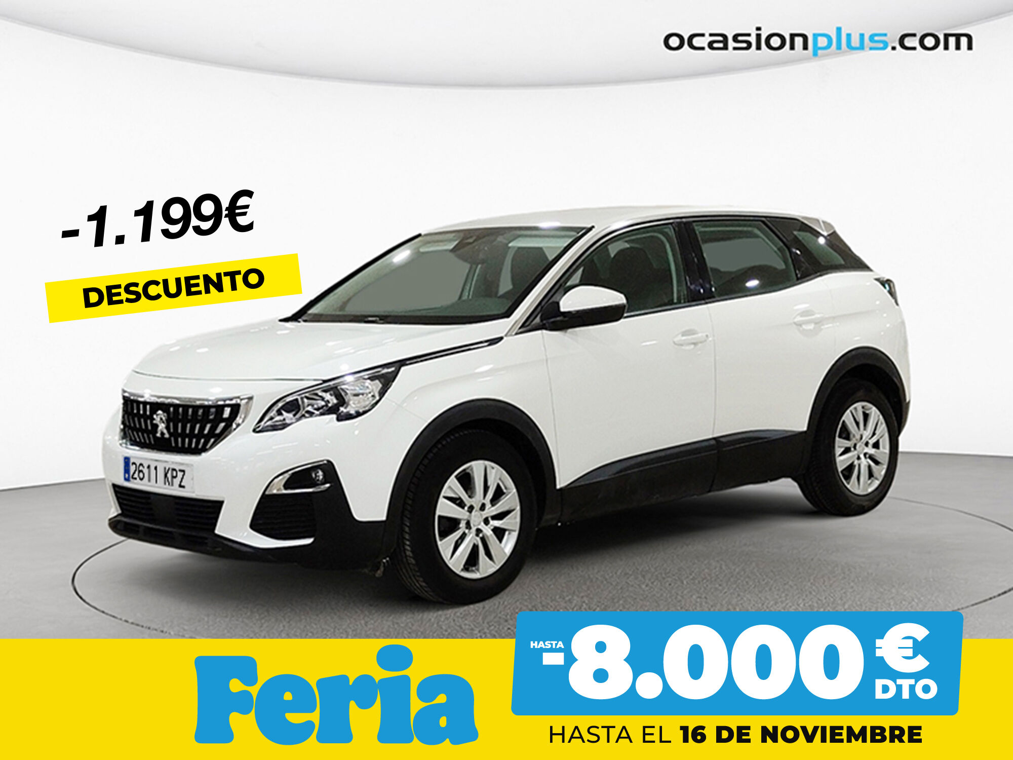 PEUGEOT 3008 (PureTech 130 S&S Active 96 kW (130 CV)) en Madrid