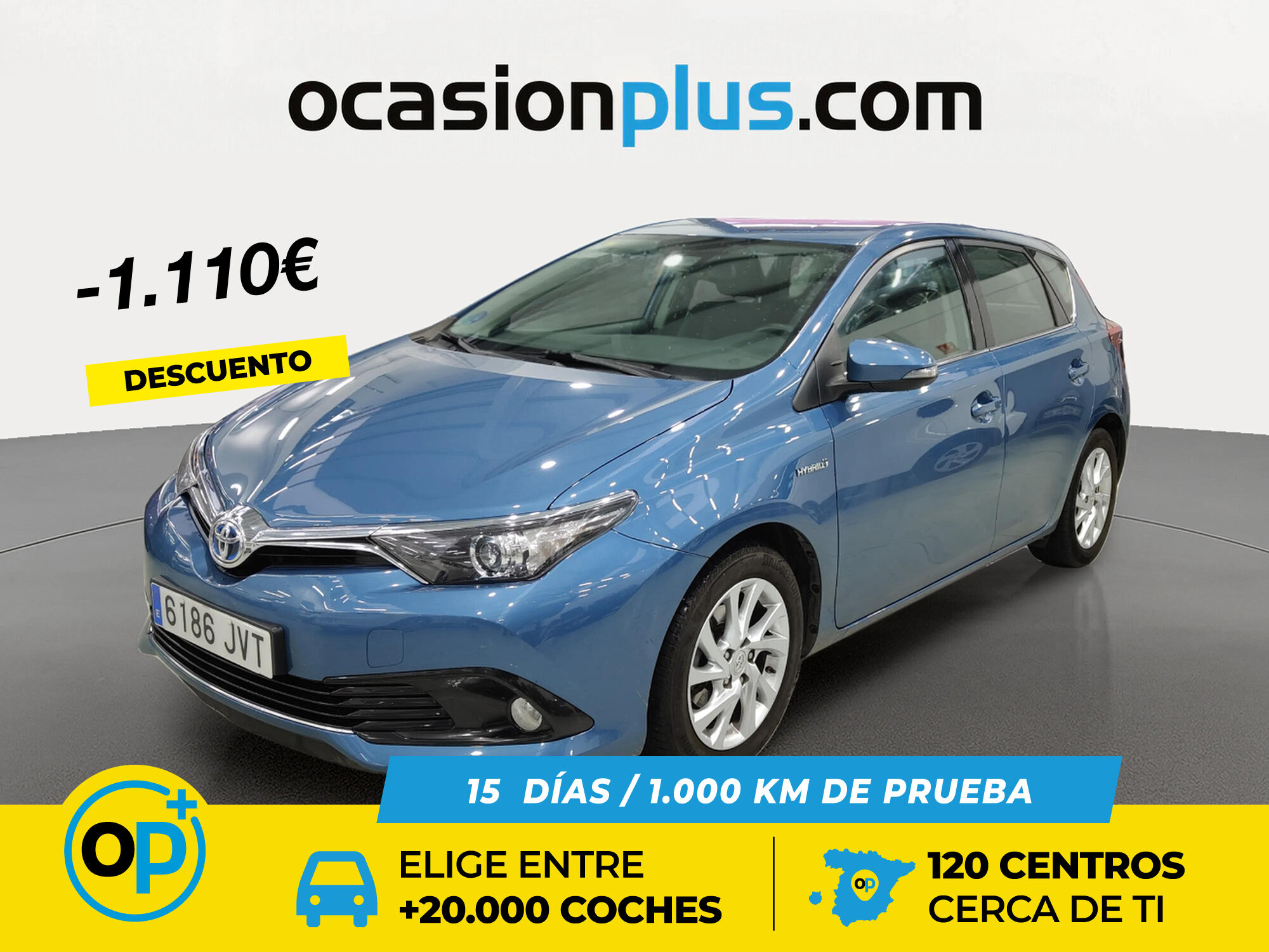 TOYOTA Auris (140H Hybrid Active 100 kW (136 CV)) en Madrid