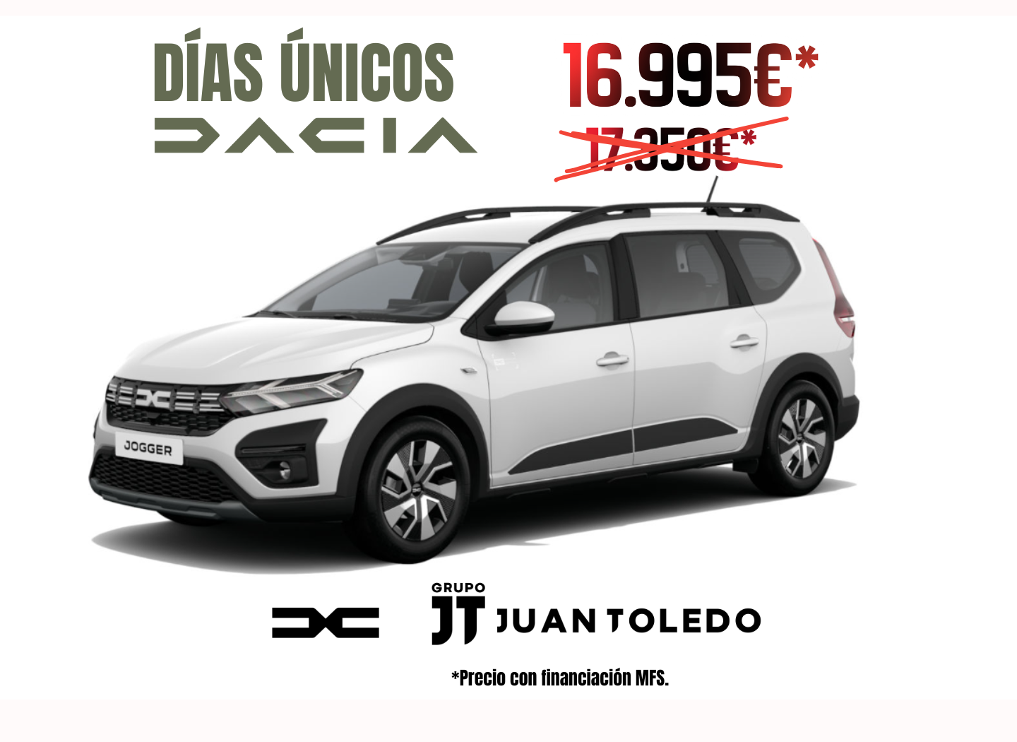 DACIA Jogger (100cv ECO-G Expression 5 plazas) en Palmas, Las