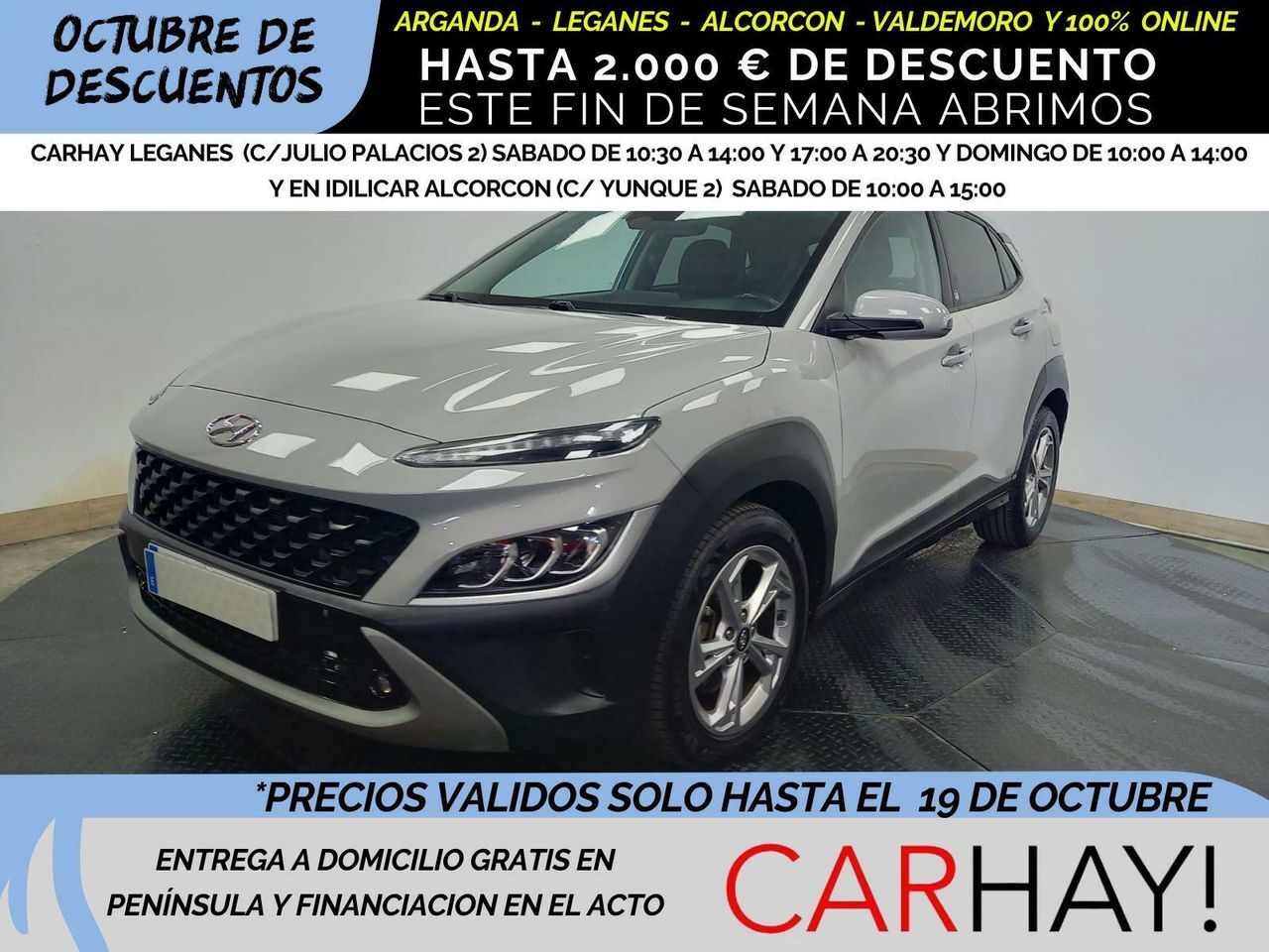 HYUNDAI Kona (1.0T-GDI EDITON 30 120CV) en Madrid