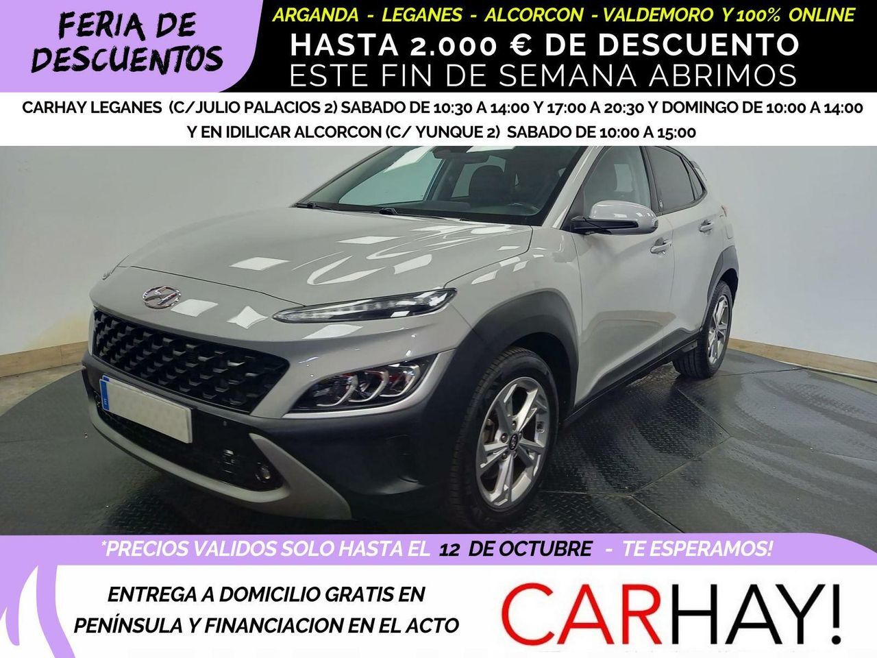HYUNDAI Kona (1.0T-GDI EDITON 30 120CV) en Madrid