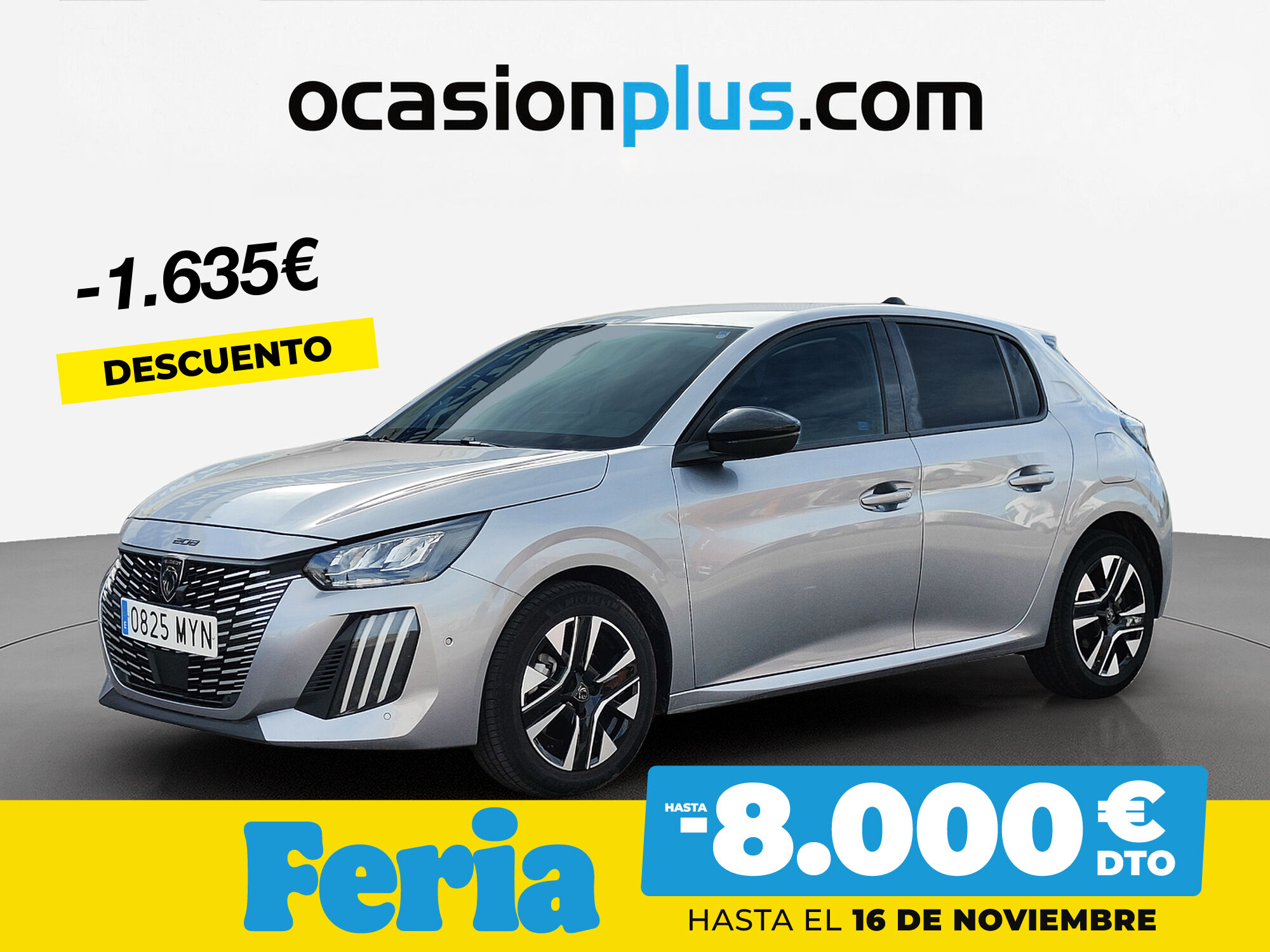 PEUGEOT 208 (PureTech 100 Allure 75 kW (100 CV)) en Madrid