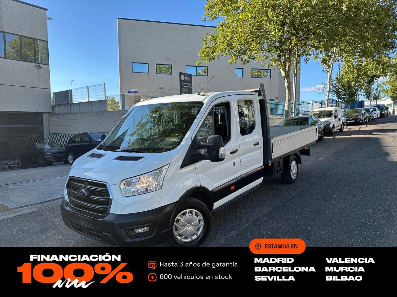 FORD Transit (2.0TDCI 130CV L4 TREND CAJA ABIERTA) en Madrid
