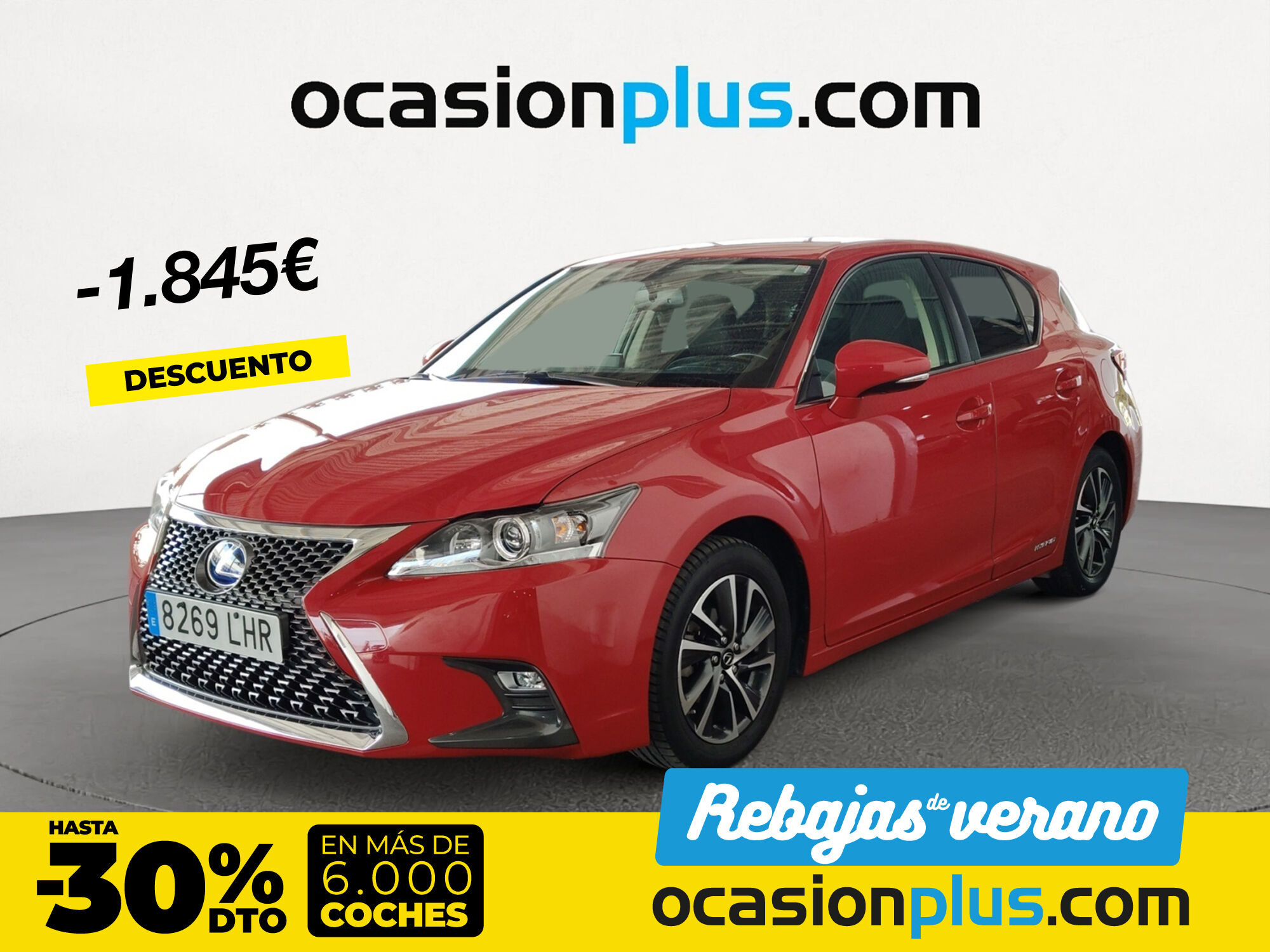 LEXUS CT (200h Business 100 kW (136 CV)) en Madrid