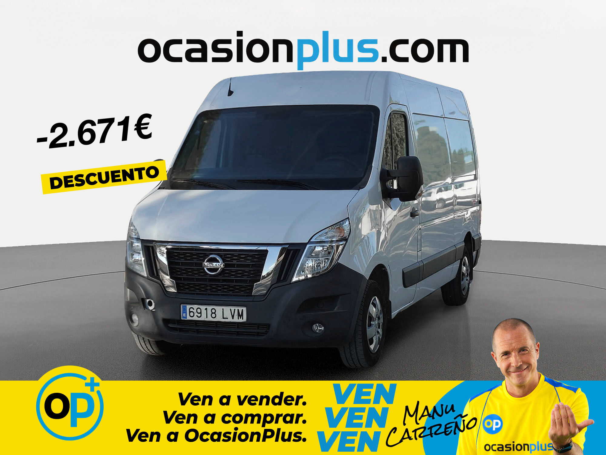 Foto del NISSAN NV400 Chasis 2.3dCi 135 L2H1 FWD Optima