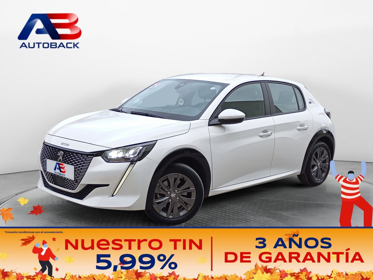 PEUGEOT 208 (Eléctrico Active) en Madrid