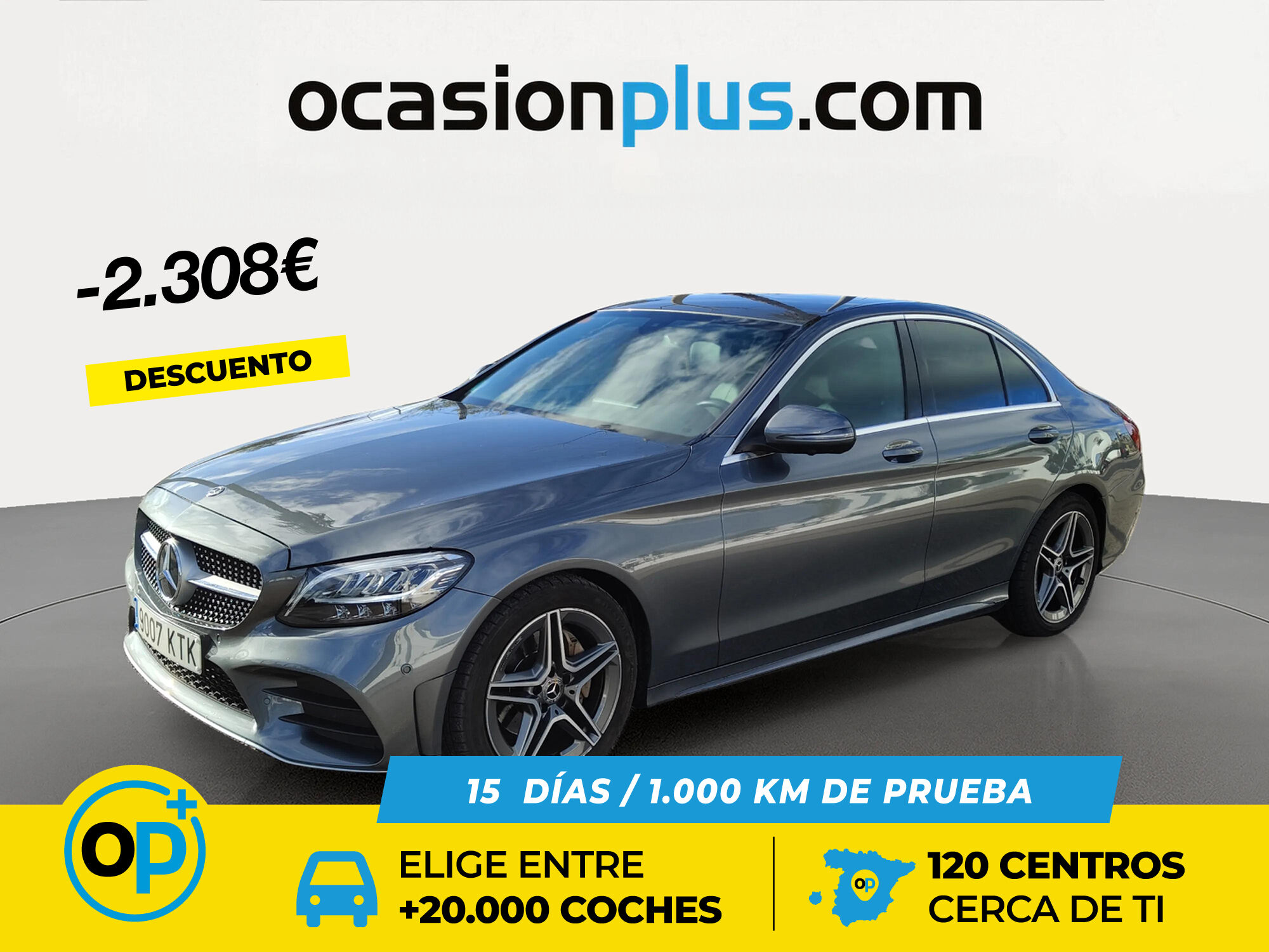 MERCEDES Clase C (200 135 kW (184 CV)) en Madrid