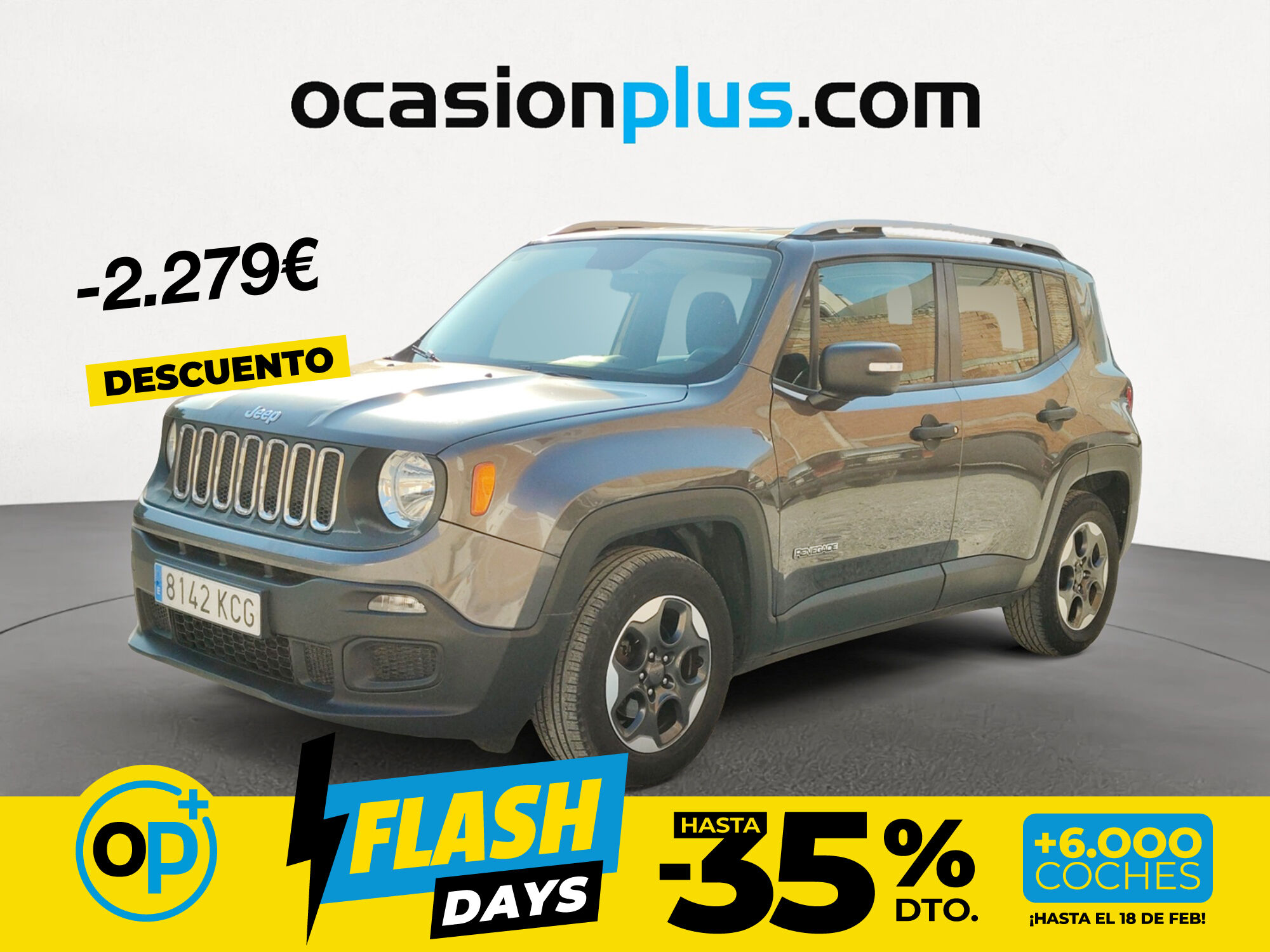 Foto del JEEP Renegade 1.6Mjt Sport 4x2 88kW