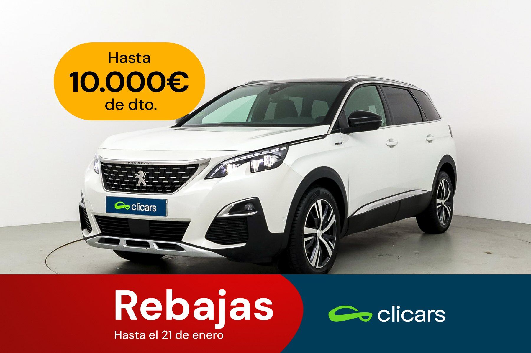 PEUGEOT 5008 (5008 1.5BlueHDi S&S GT Line EAT8 130) en Madrid