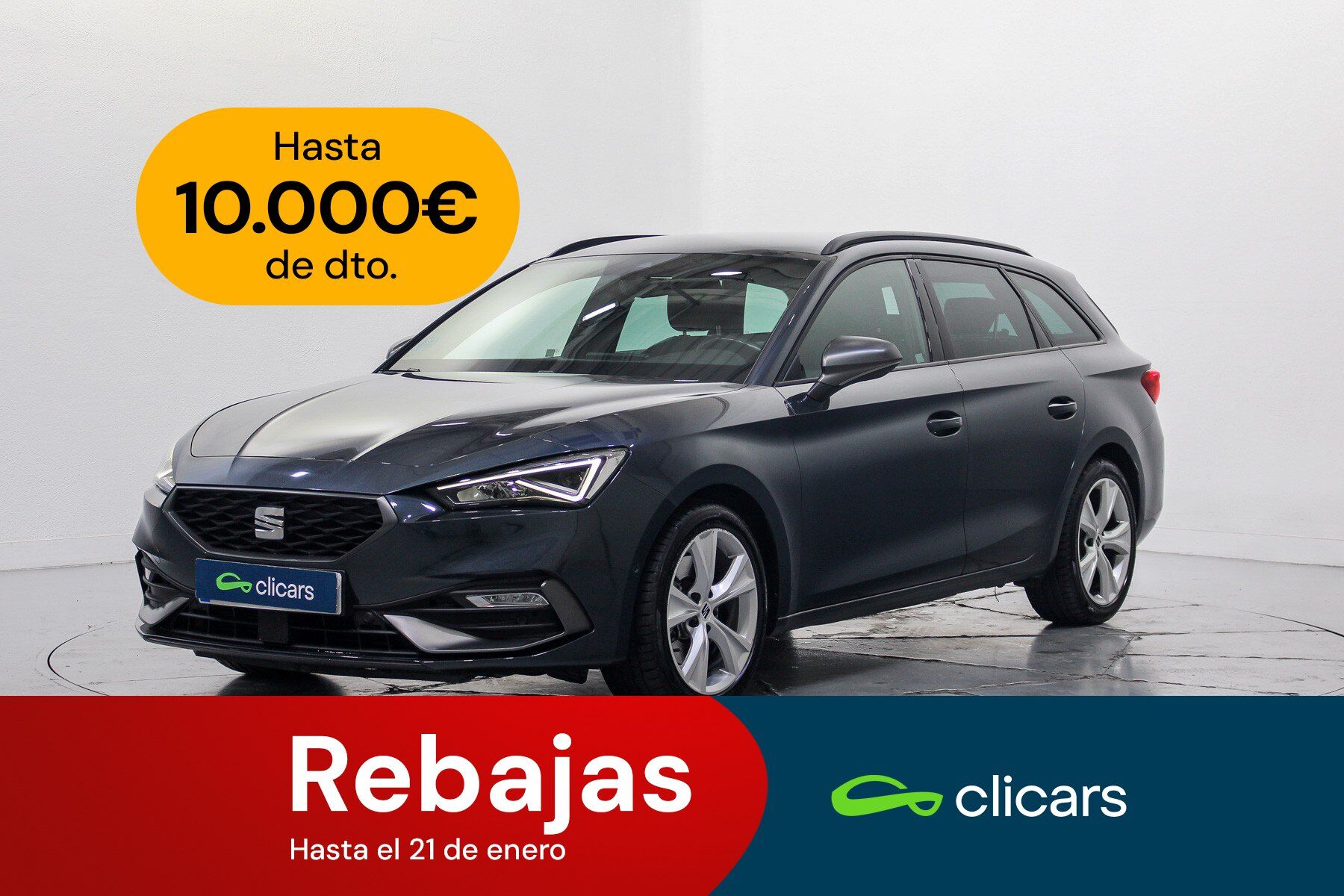 SEAT León (León ST 1.5 TSI S&S FR 150) en Madrid