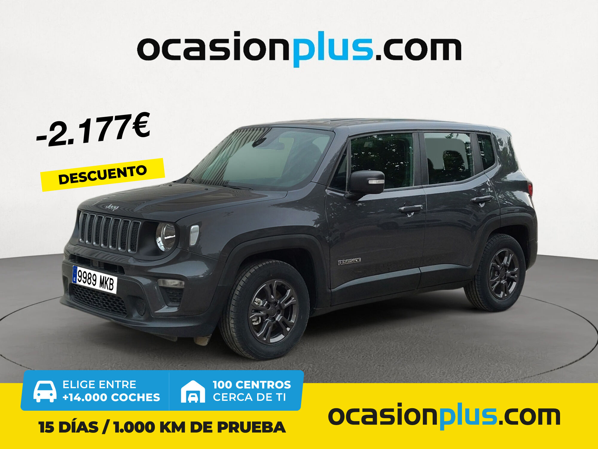 JEEP Renegade (eHybrid Longitude ATX 96 kW (130 CV)) en Madrid