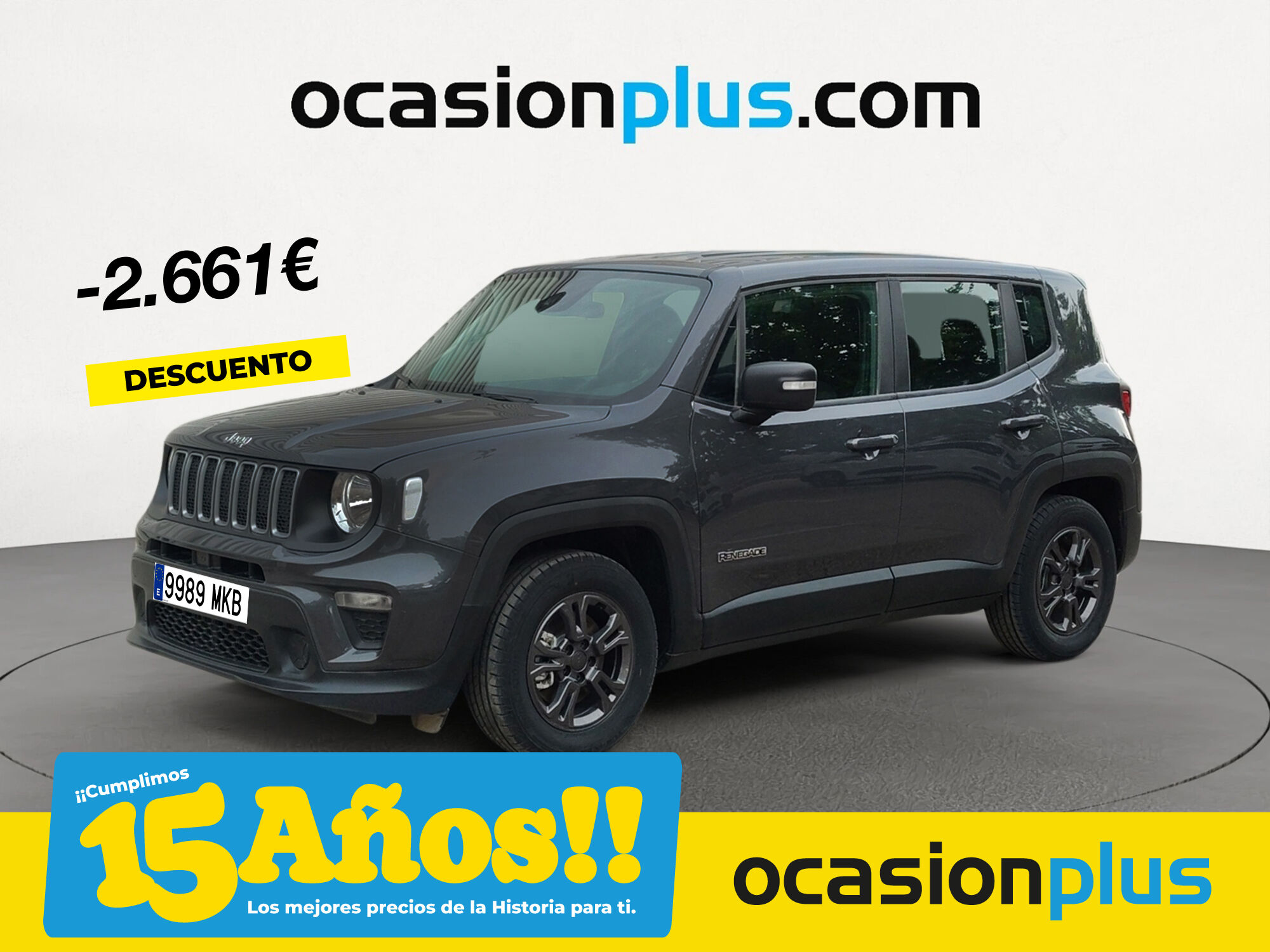 JEEP Renegade (eHybrid Longitude ATX 96 kW (130 CV)) en Madrid