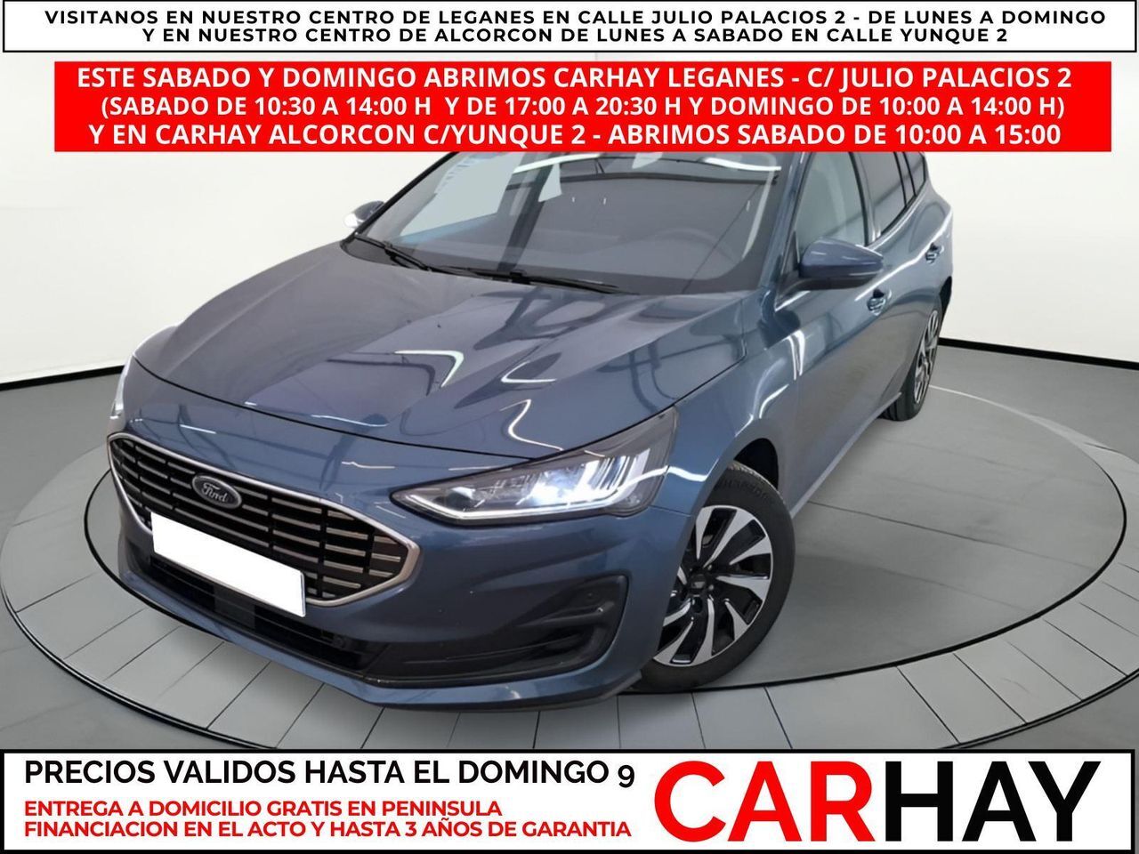 FORD Focus (BREAK 1.0 FLEXI MHEV 125 TITANI X BUSIN) en Madrid