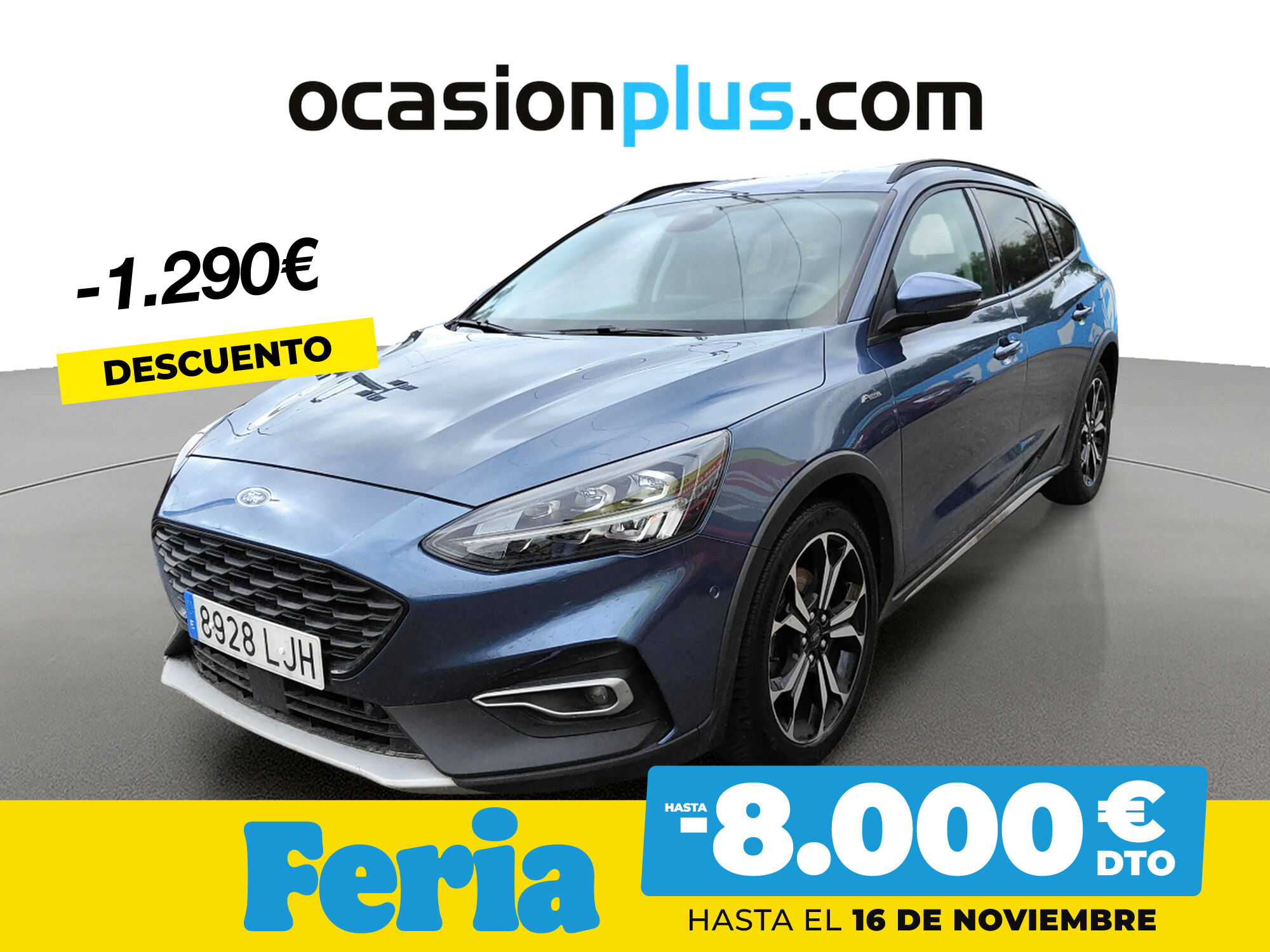 FORD Focus (SportBreak 1.0 Ecoboost Active 92 kW (125 CV)) en Madrid
