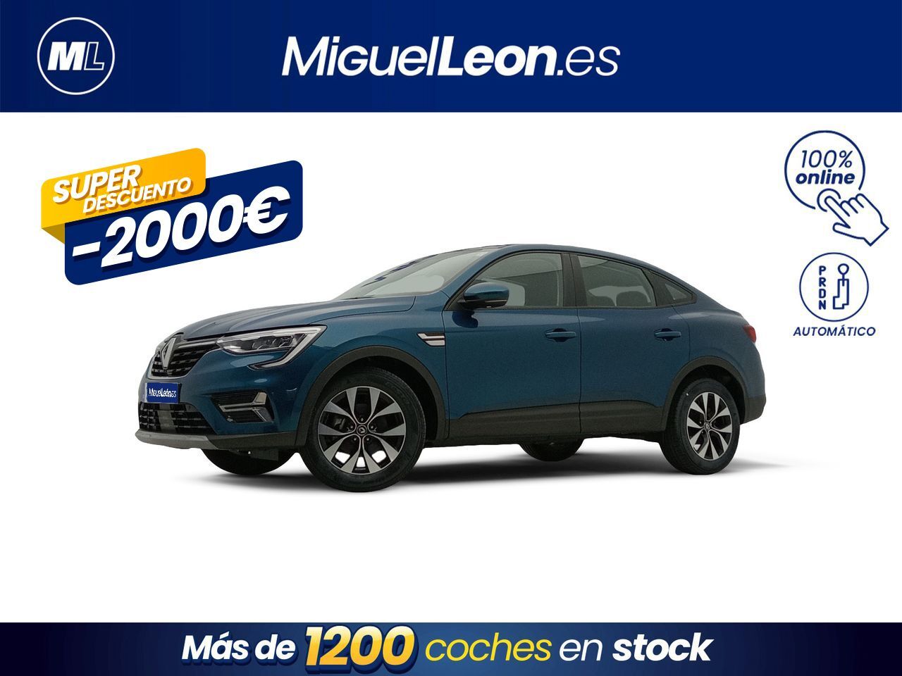 RENAULT Arkana (Techno E-TECH full hybrid 105kW(145CV)) en Palmas, Las