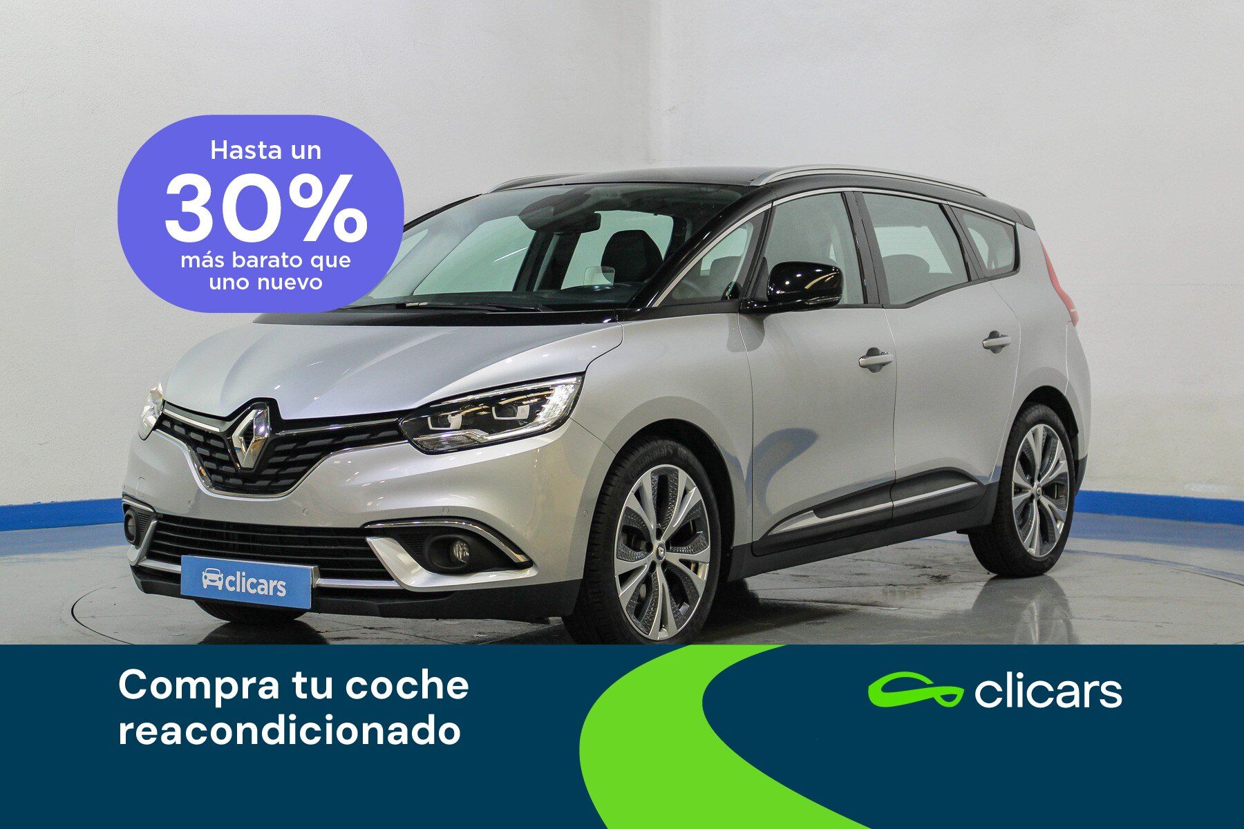RENAULT Scénic (Grand Scénic dCi Zen Blue 110kW) en Madrid