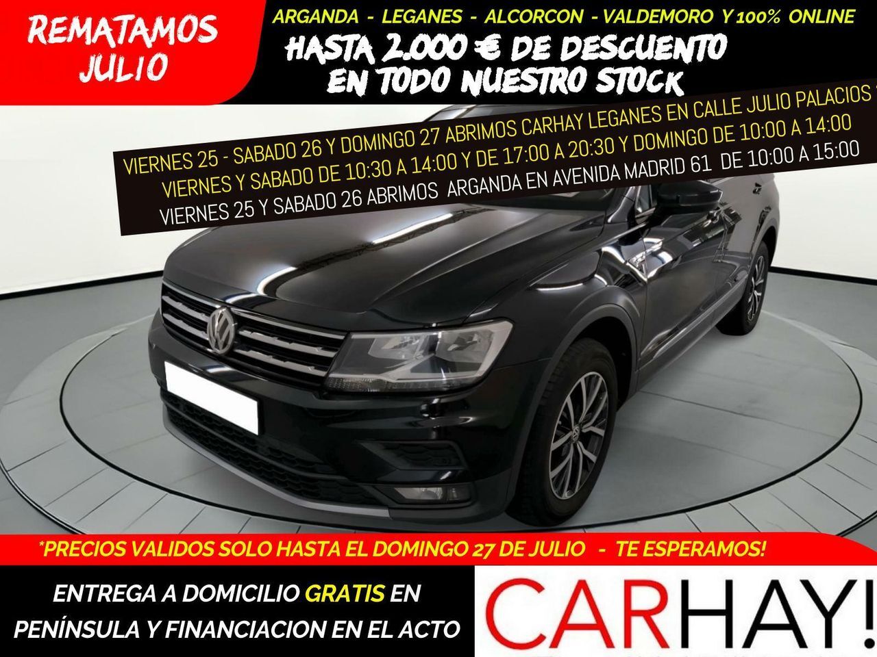 VOLKSWAGEN Tiguan (ALLSPACE 2.0 TDi SCR 7plazas DSG) en Madrid
