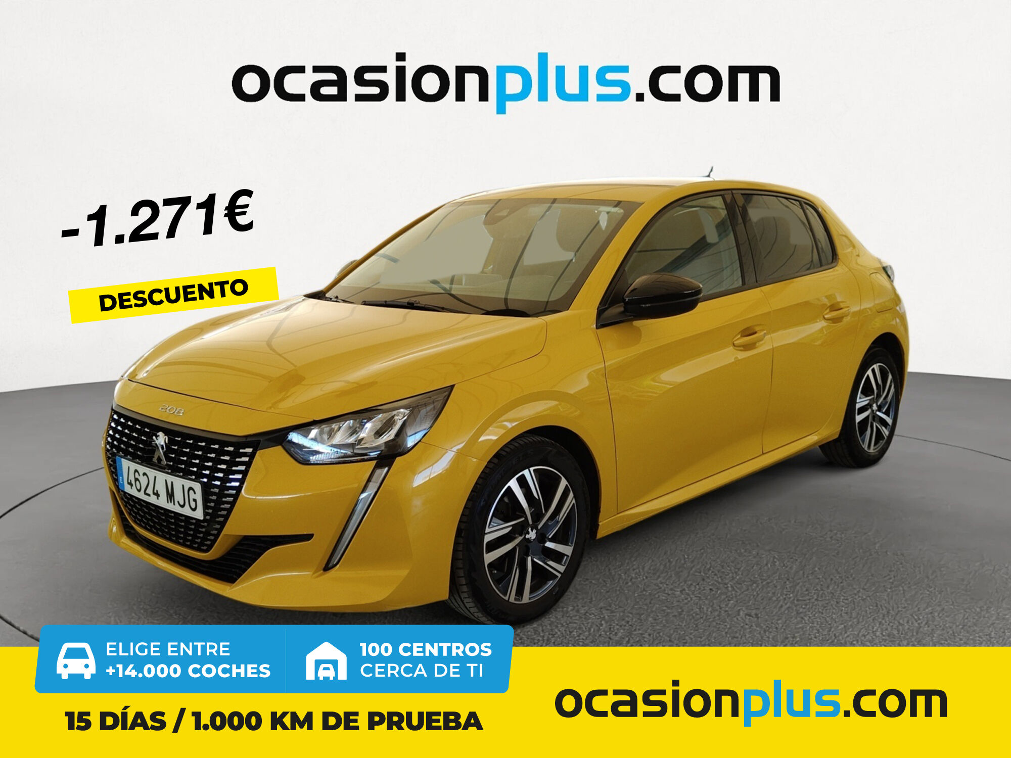 PEUGEOT 208 (PureTech 100 Allure 75 kW (100 CV)) en Madrid