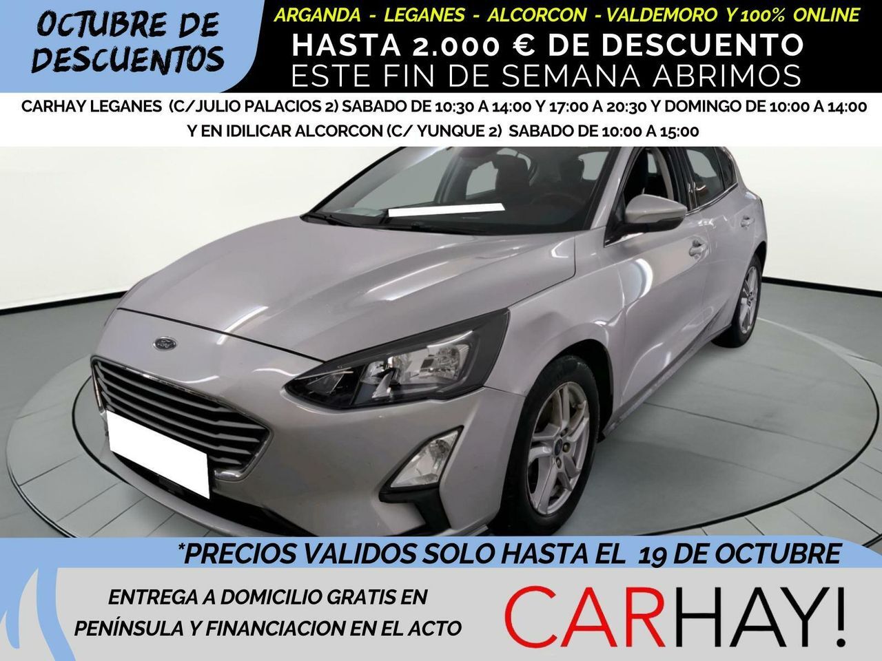 FORD Focus (1.0I ECOBOOST MHEV 92KW CONNECTED) en Madrid