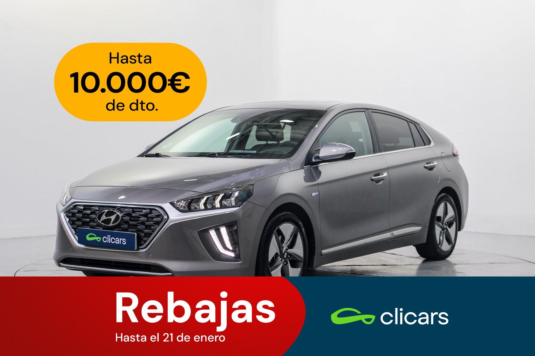 HYUNDAI Ioniq (Ioniq HEV 1.6 GDI Style) en Madrid