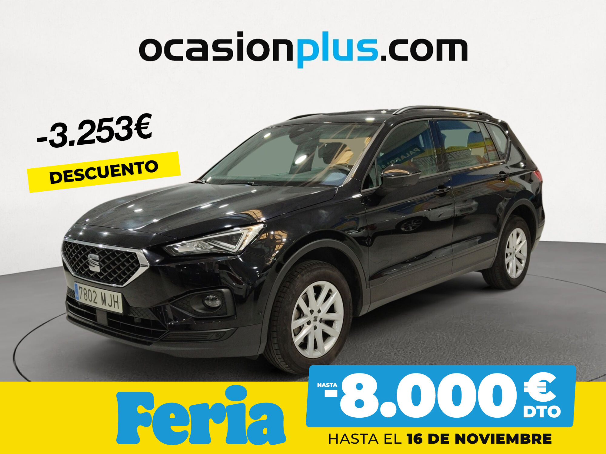 SEAT Tarraco (1.5 TSI S&S Style XL DSG 110 kW (150 CV)) en Madrid