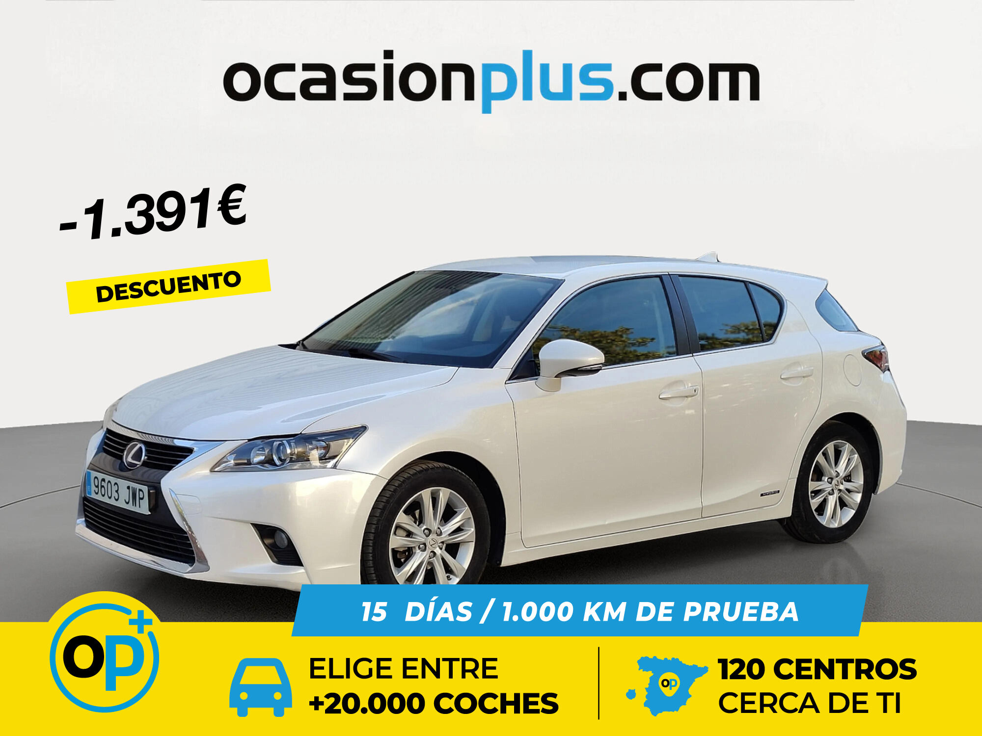 LEXUS CT (200h Business 100 kW (136 CV)) en Madrid