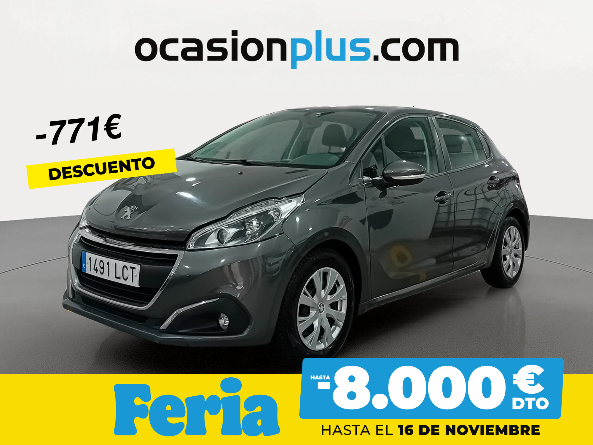 PEUGEOT 208 (BlueHDi 100 Active 75 kW (100 CV)) en Madrid
