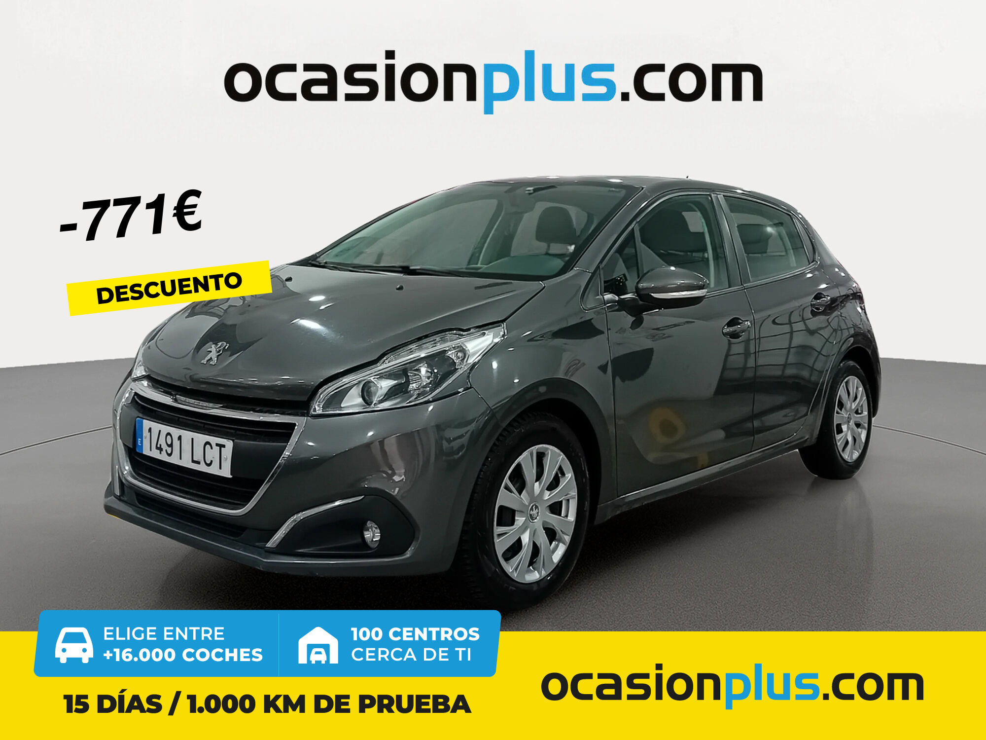 PEUGEOT 208 (BlueHDi 100 Active 75 kW (100 CV)) en Madrid