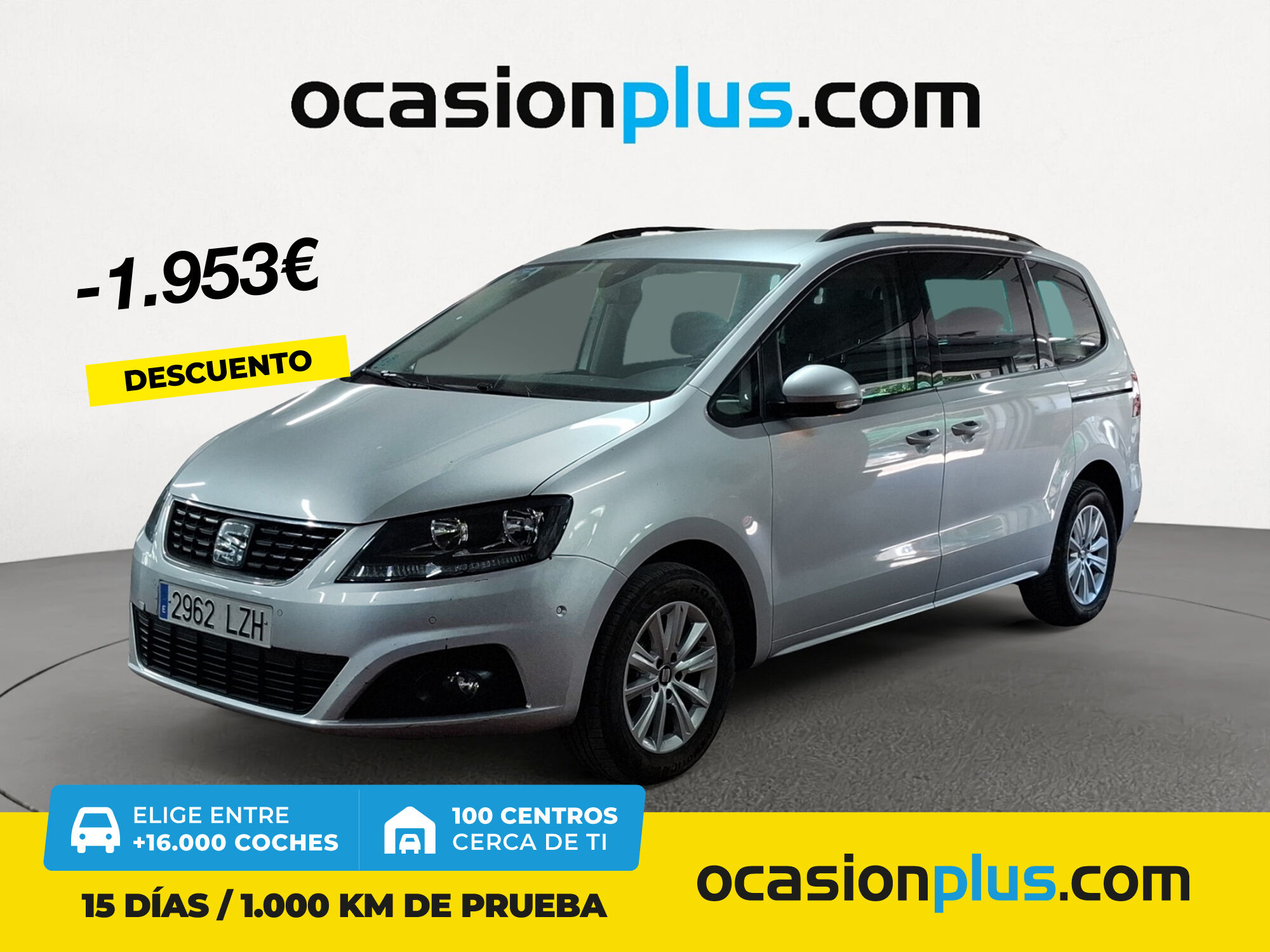 SEAT Alhambra (1.4 TSI Style Go S&S DSG 110 kW (150 CV)) en Madrid