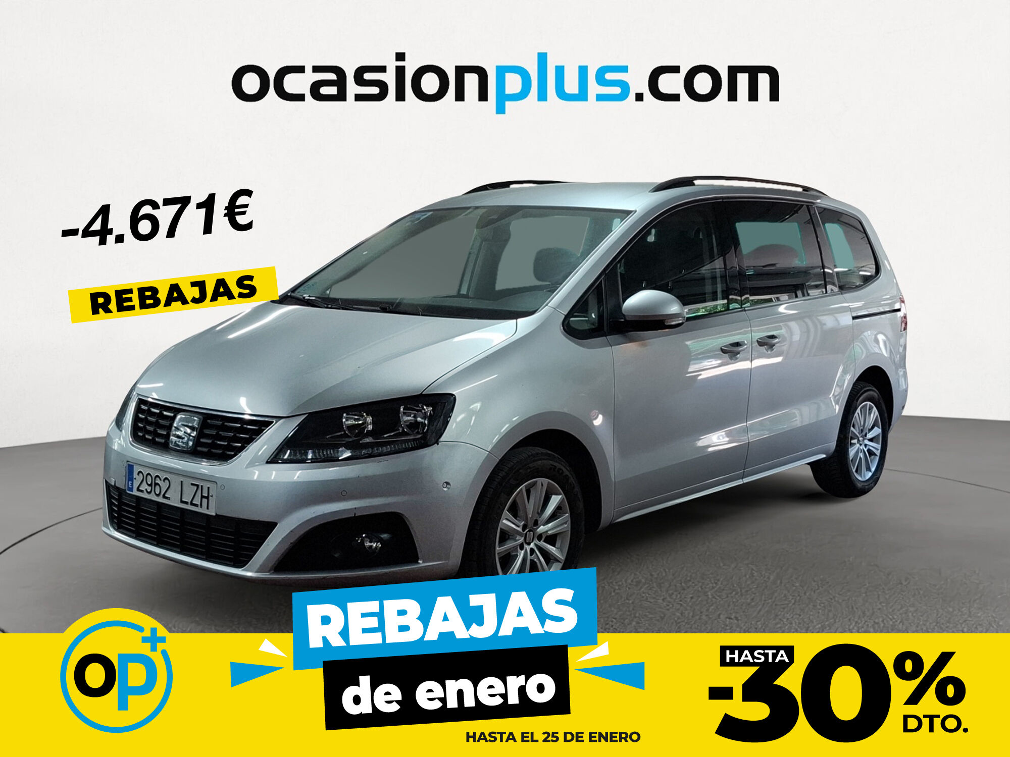 SEAT Alhambra (1.4 TSI Style Go S&S DSG 110 kW (150 CV)) en Madrid