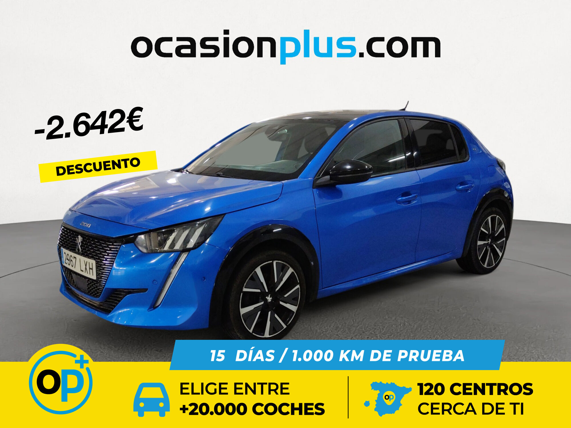 PEUGEOT 208 (PureTech 100 GT 75 kW (100 CV)) en Palmas, Las