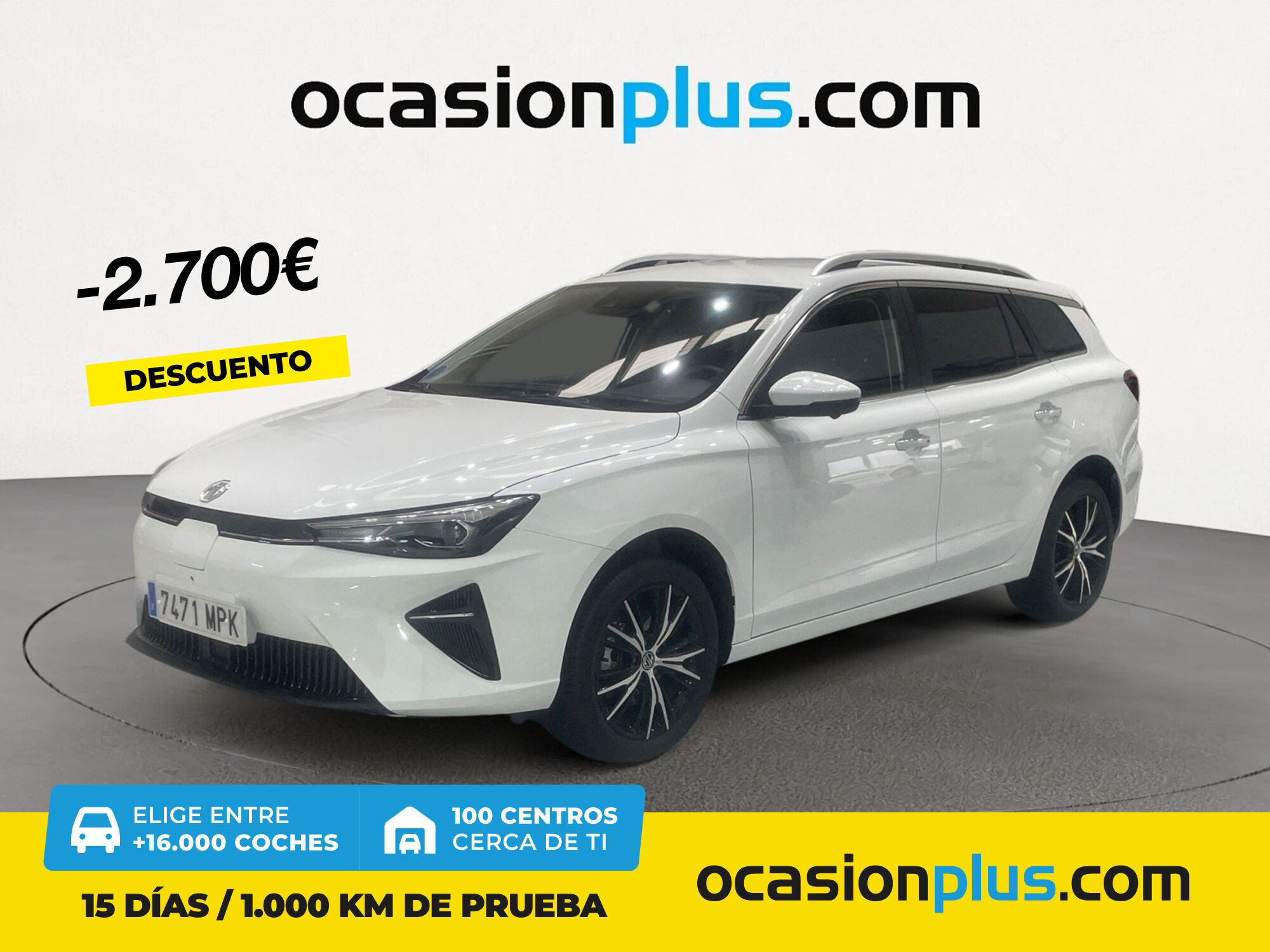 MG 4 (Long Range Luxury 115 kW (156 CV)) en Madrid