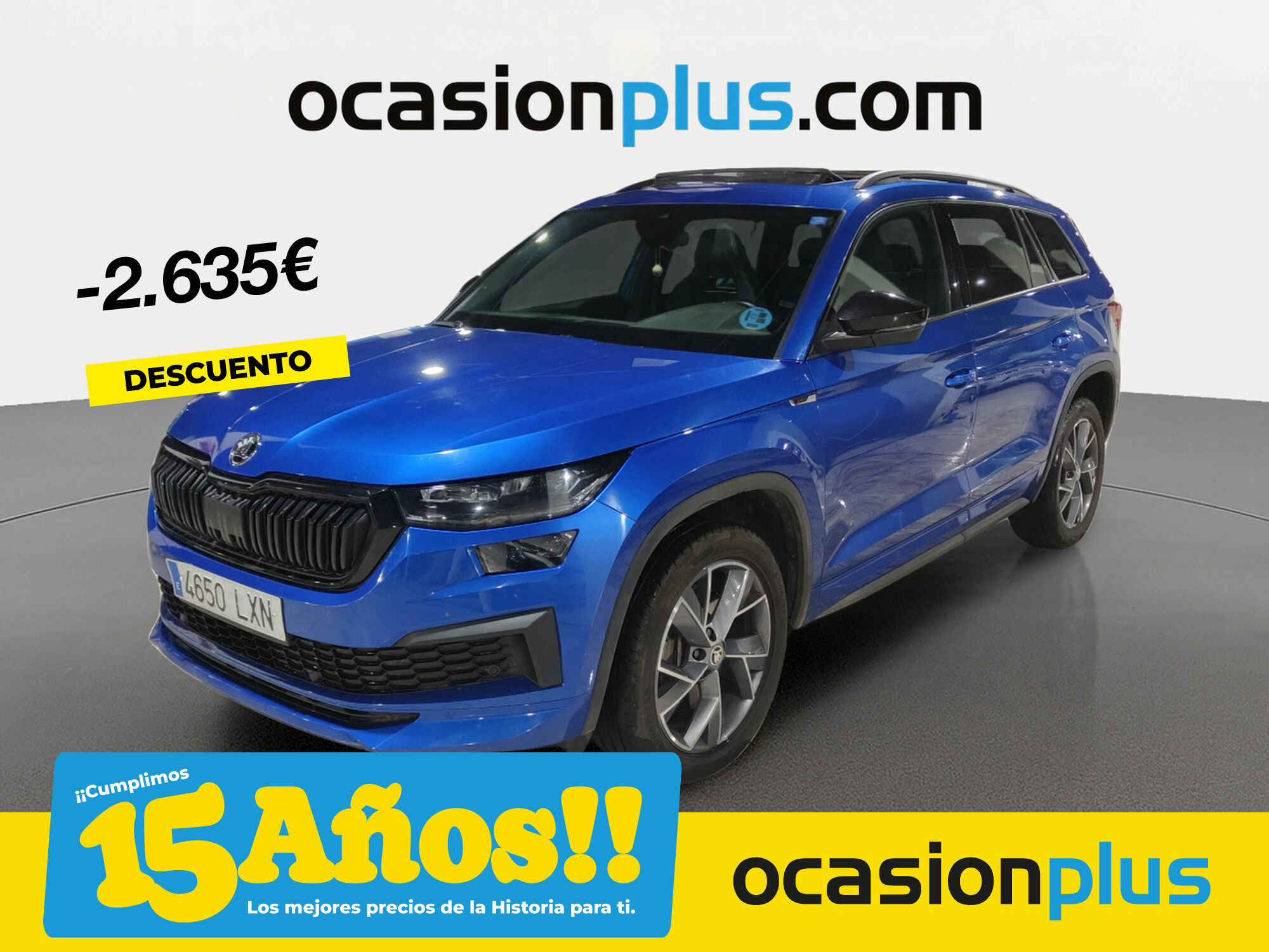 SKODA Kodiaq (2.0 TDI Sportline 4x2 DSG 110 kW (150 CV)) en Madrid