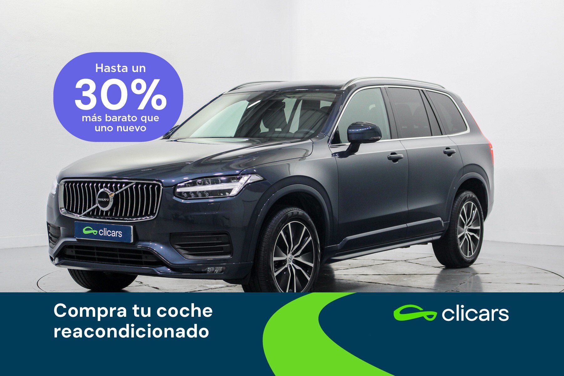 VOLVO XC90 (XC90 B5 Momentum Pro 7pl. AWD Aut.) en Madrid