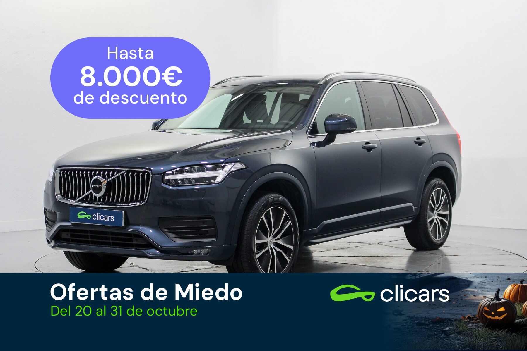 VOLVO XC90 (XC90 B5 Momentum Pro 7pl. AWD Aut.) en Madrid
