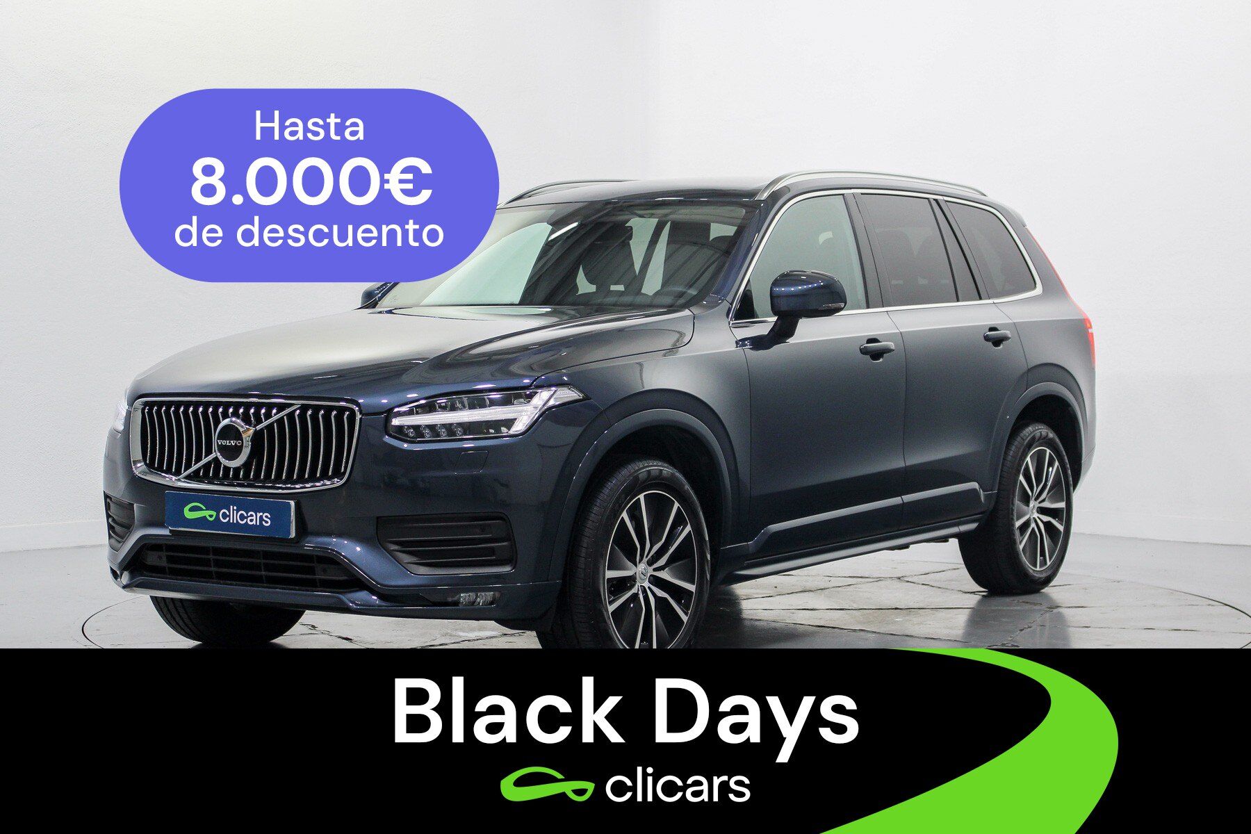 VOLVO XC90 (XC90 B5 Momentum Pro 7pl. AWD Aut.) en Madrid