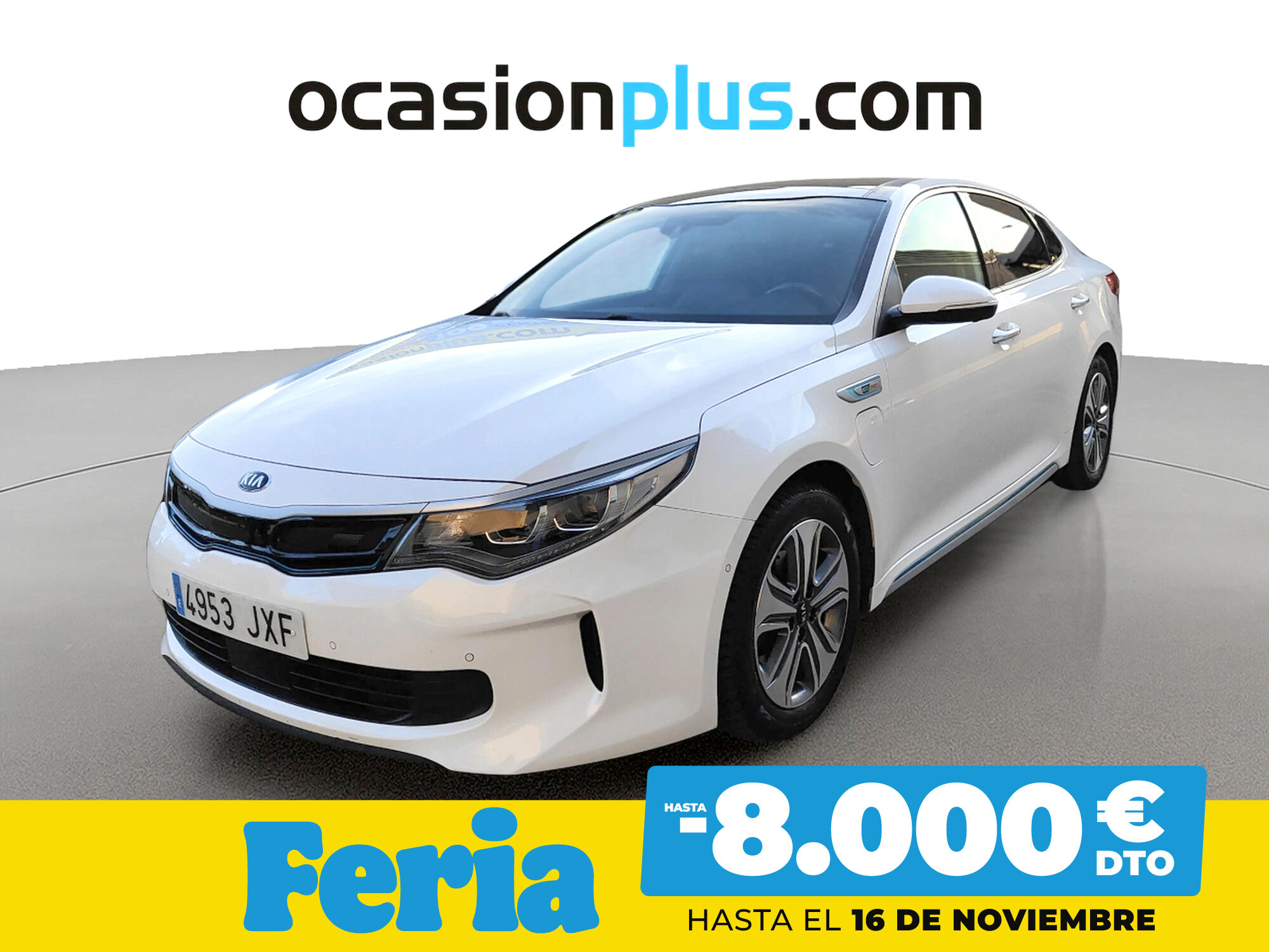 KIA Optima (2.0 GDi Híbrido Enchufable 151 kW (205 CV)) en Madrid