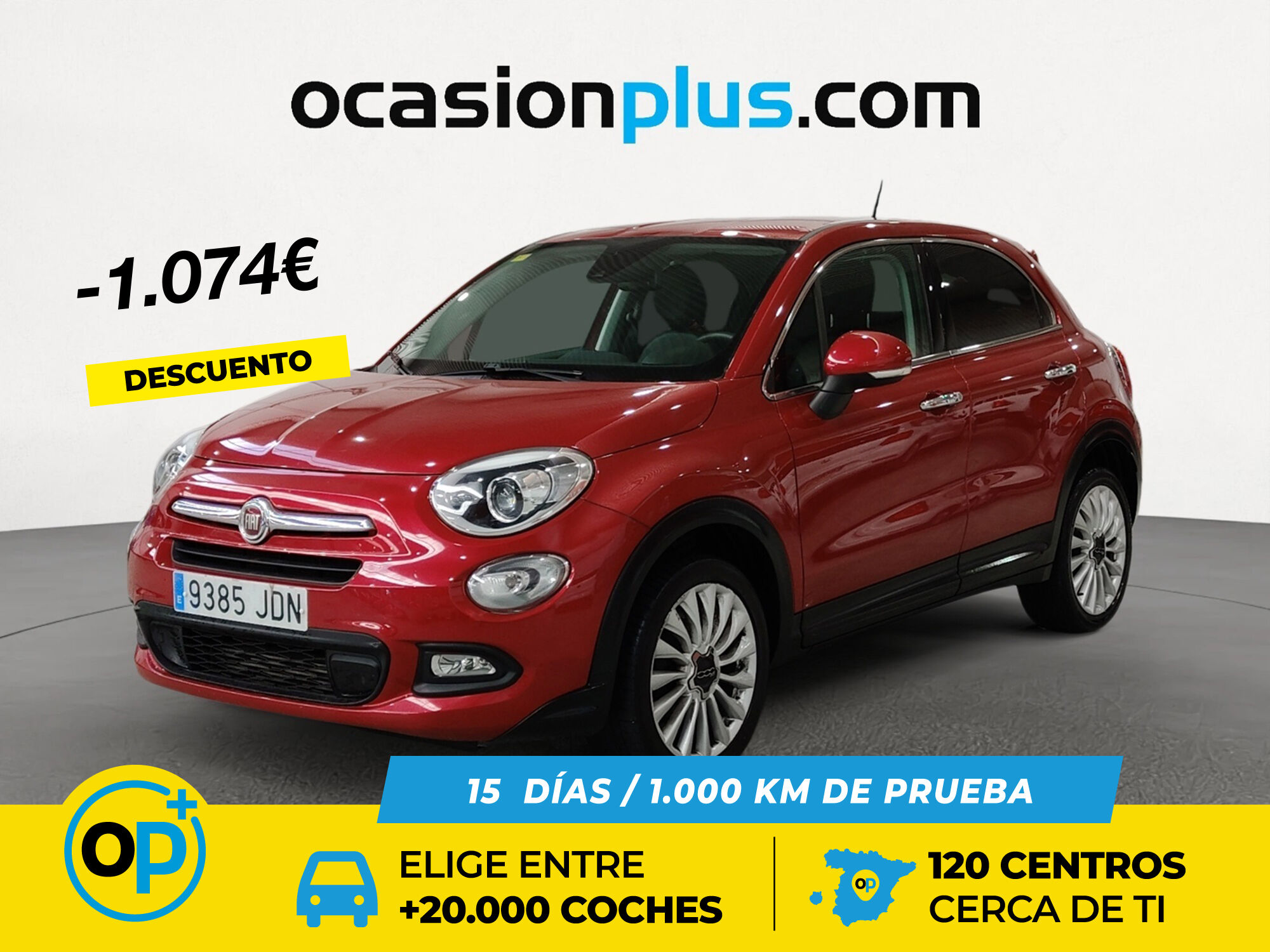 FIAT 500X (1.4 MultiAir Lounge 4x2 103 kW (140 CV)) en Madrid