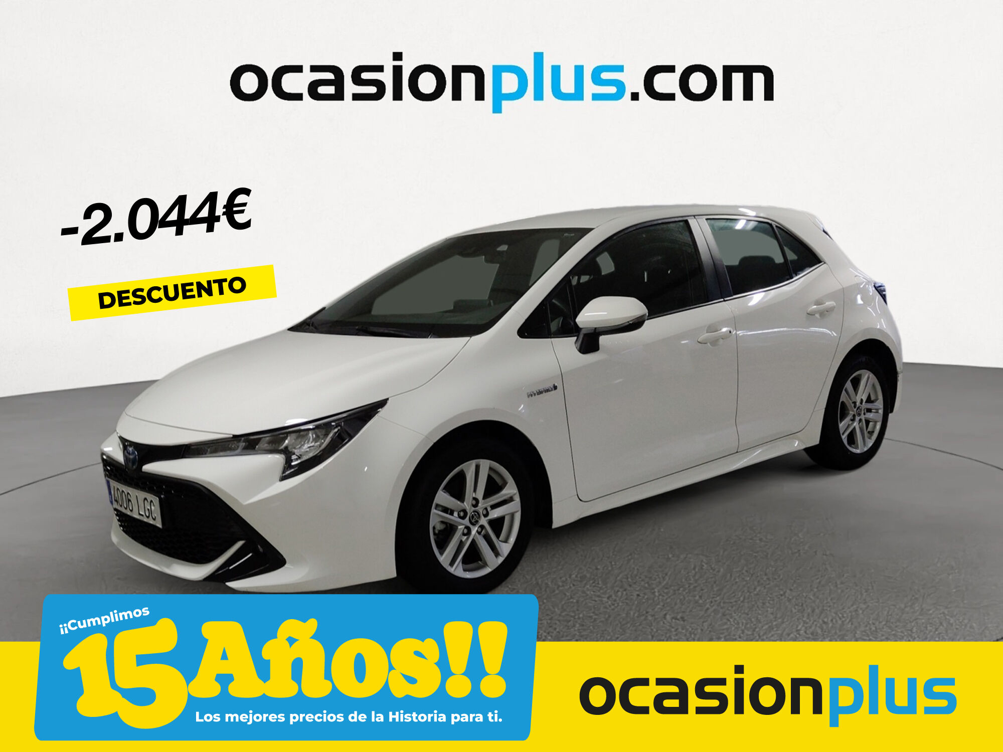 TOYOTA Corolla (125H Active E-CVT 90 kW (122 CV)) en Madrid