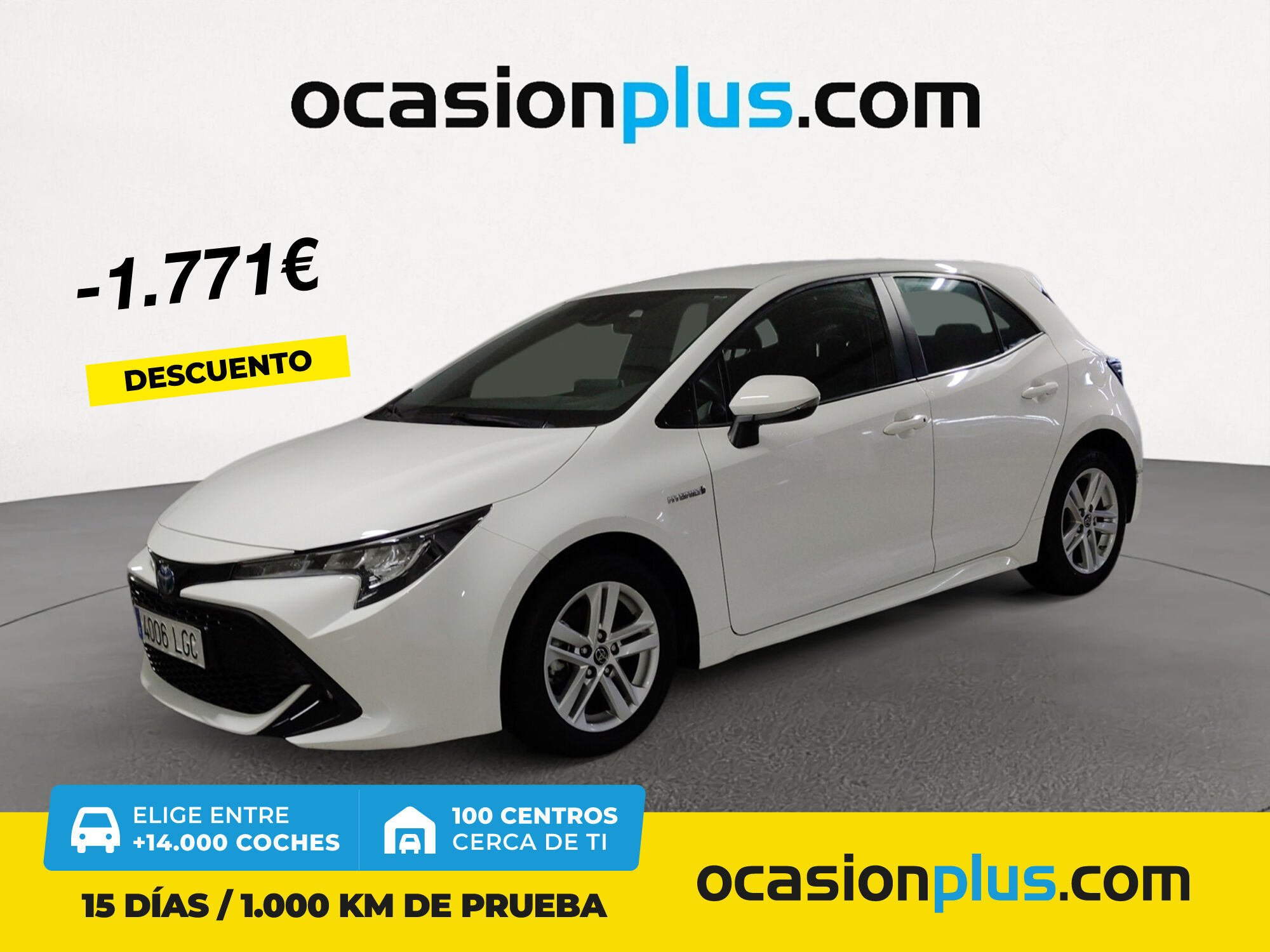 TOYOTA Corolla (125H Active E-CVT 90 kW (122 CV)) en Madrid