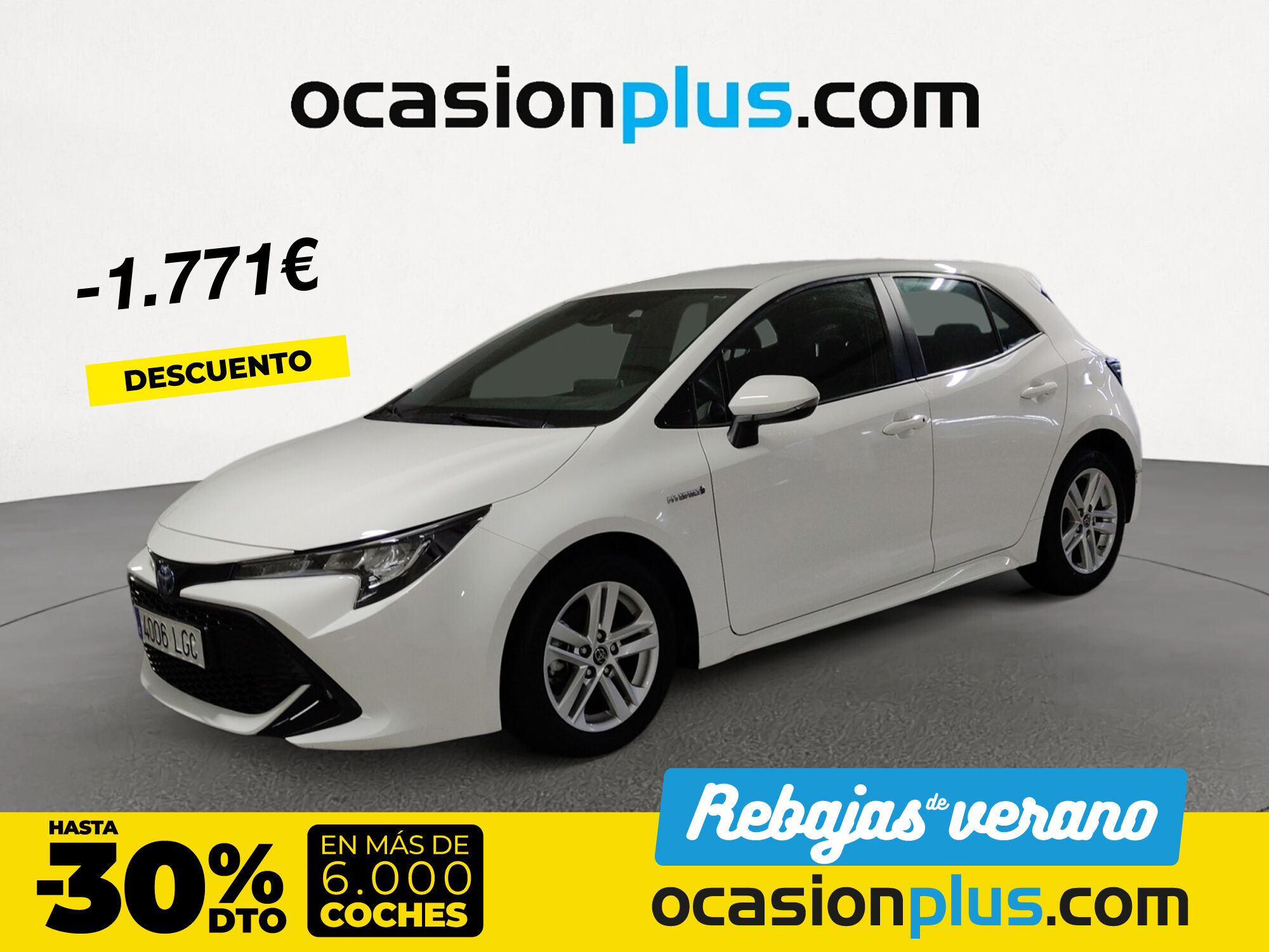 TOYOTA Corolla (125H Active E-CVT 90 kW (122 CV)) en Madrid