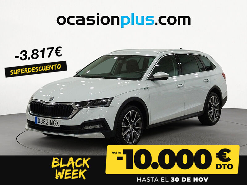 SKODA Octavia (2.0 TDI Scout Last Edition 4x4 DSG 110 kW (150 CV)) en Madri