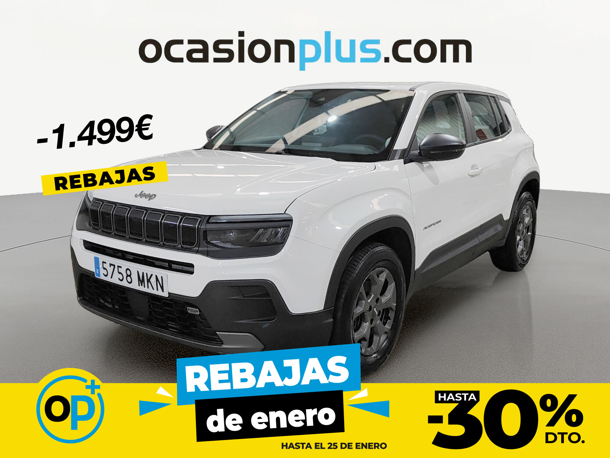 JEEP Avenger (1.2 G Longitude 74 kW (100 CV)) en Madrid